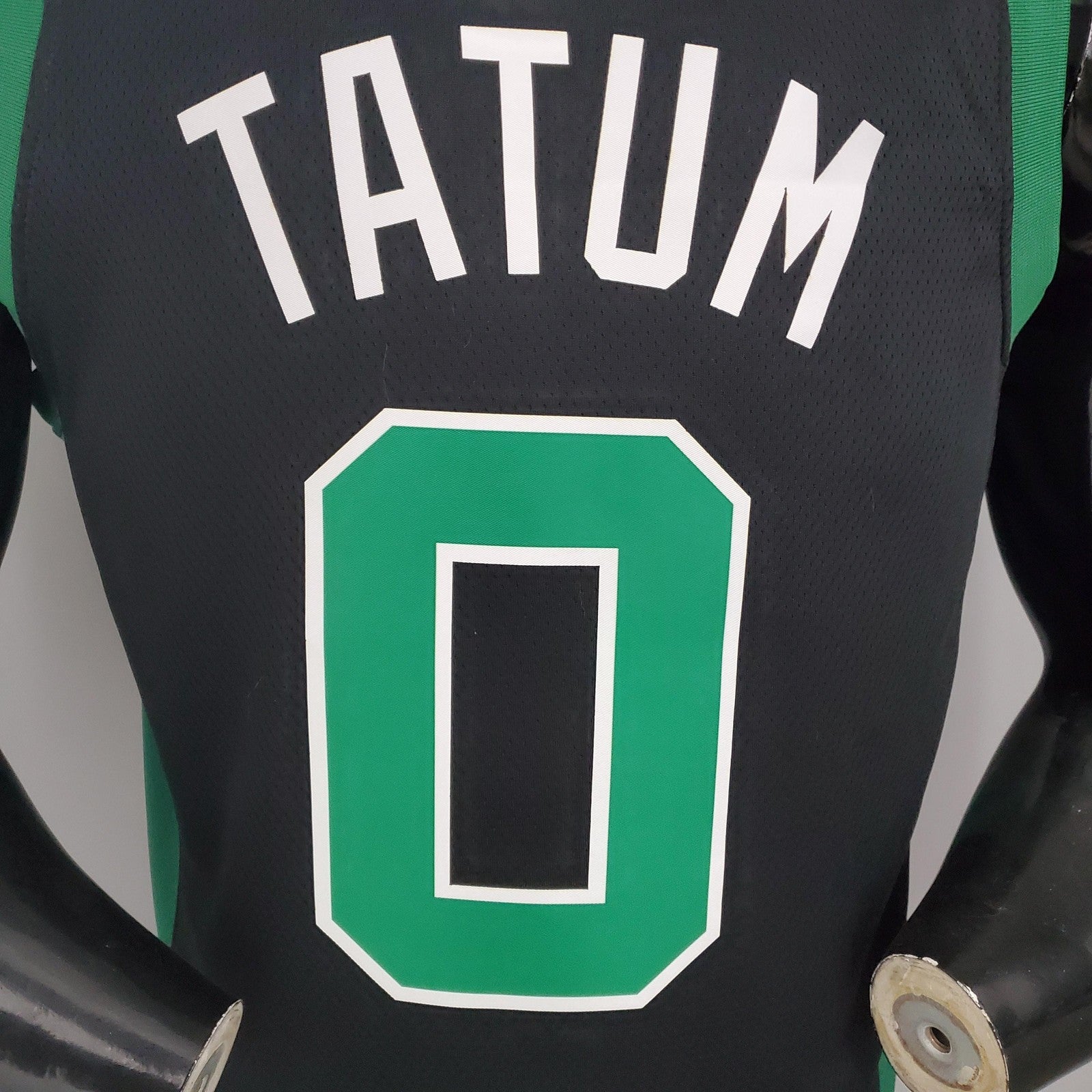 Tatum #0 Celtics White Jordan Theme Black Nba Jersey