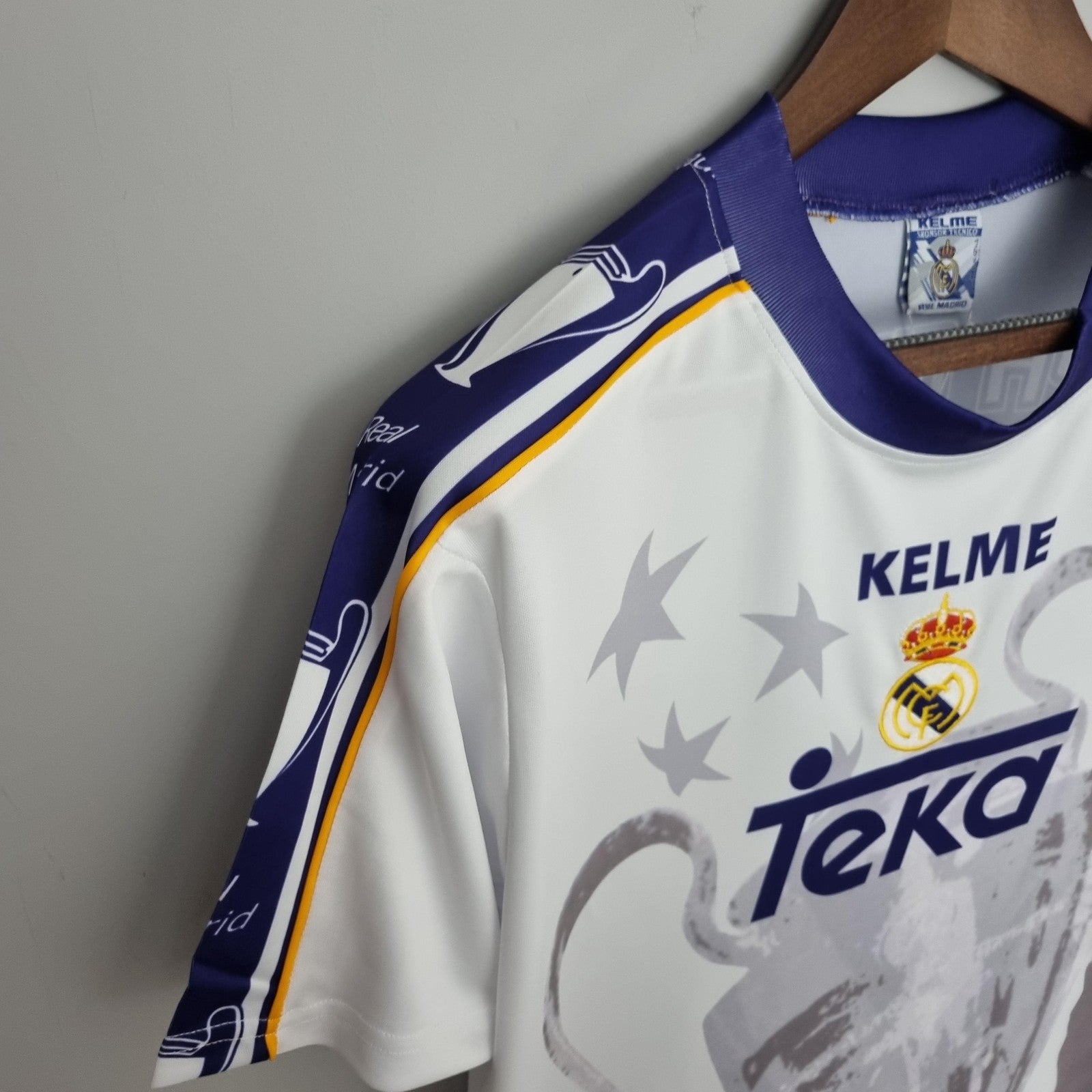 Retro Real Madrid Champions League 7 Champions Commemorative Edition