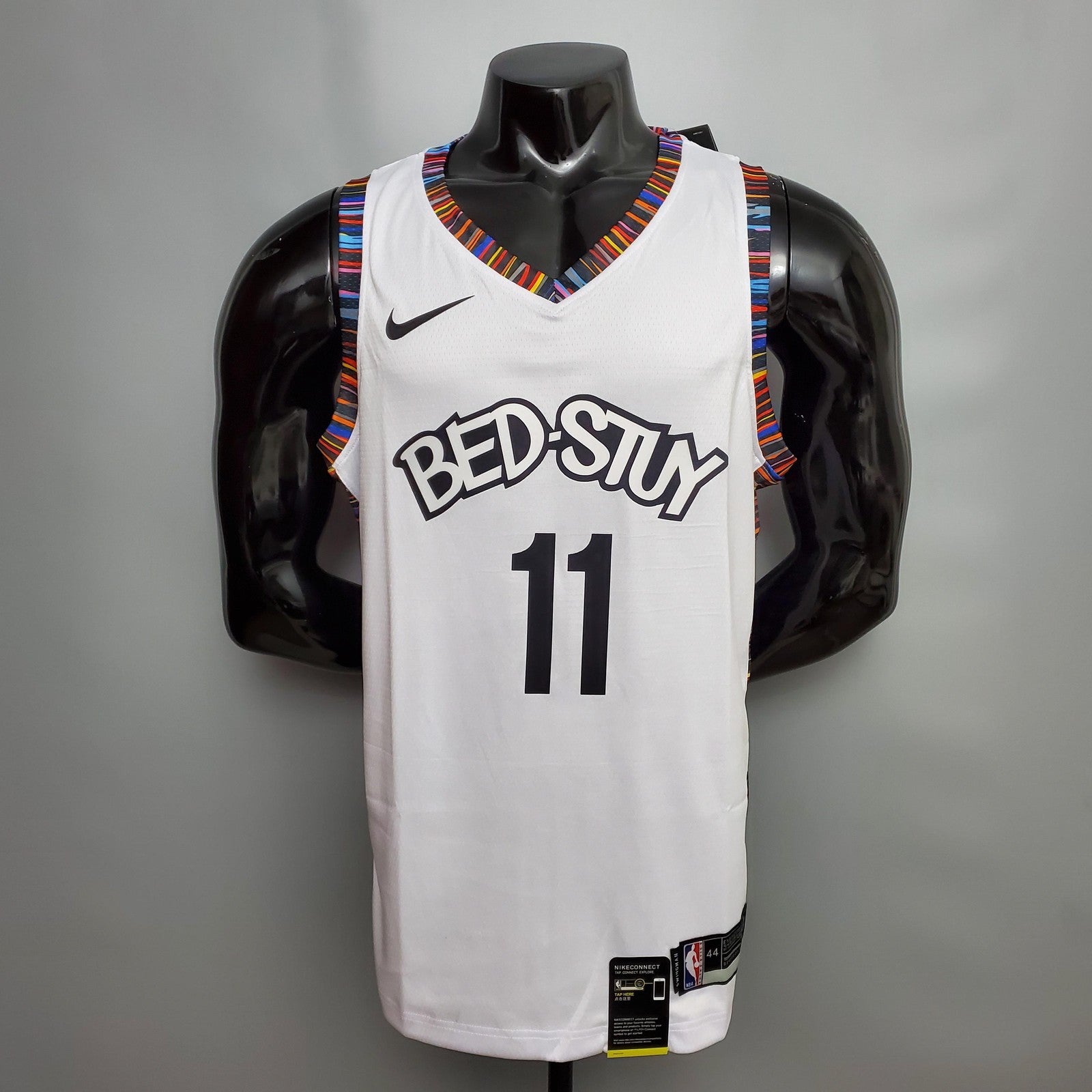 Irving #11 Brooklyn Nets City Version White Nba Jersey Nike Connect Recognition