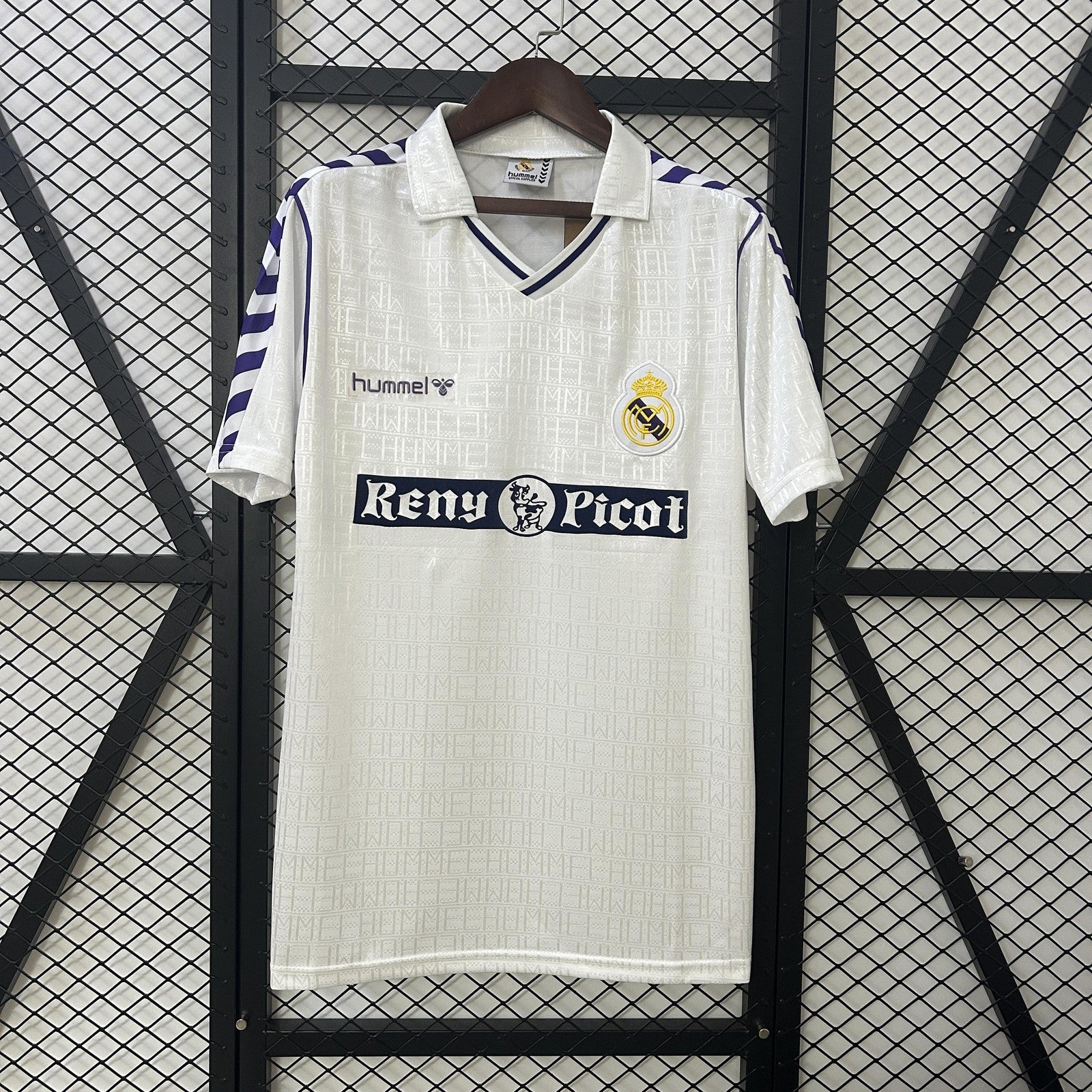 Retro Real Madrid 89 90 Home