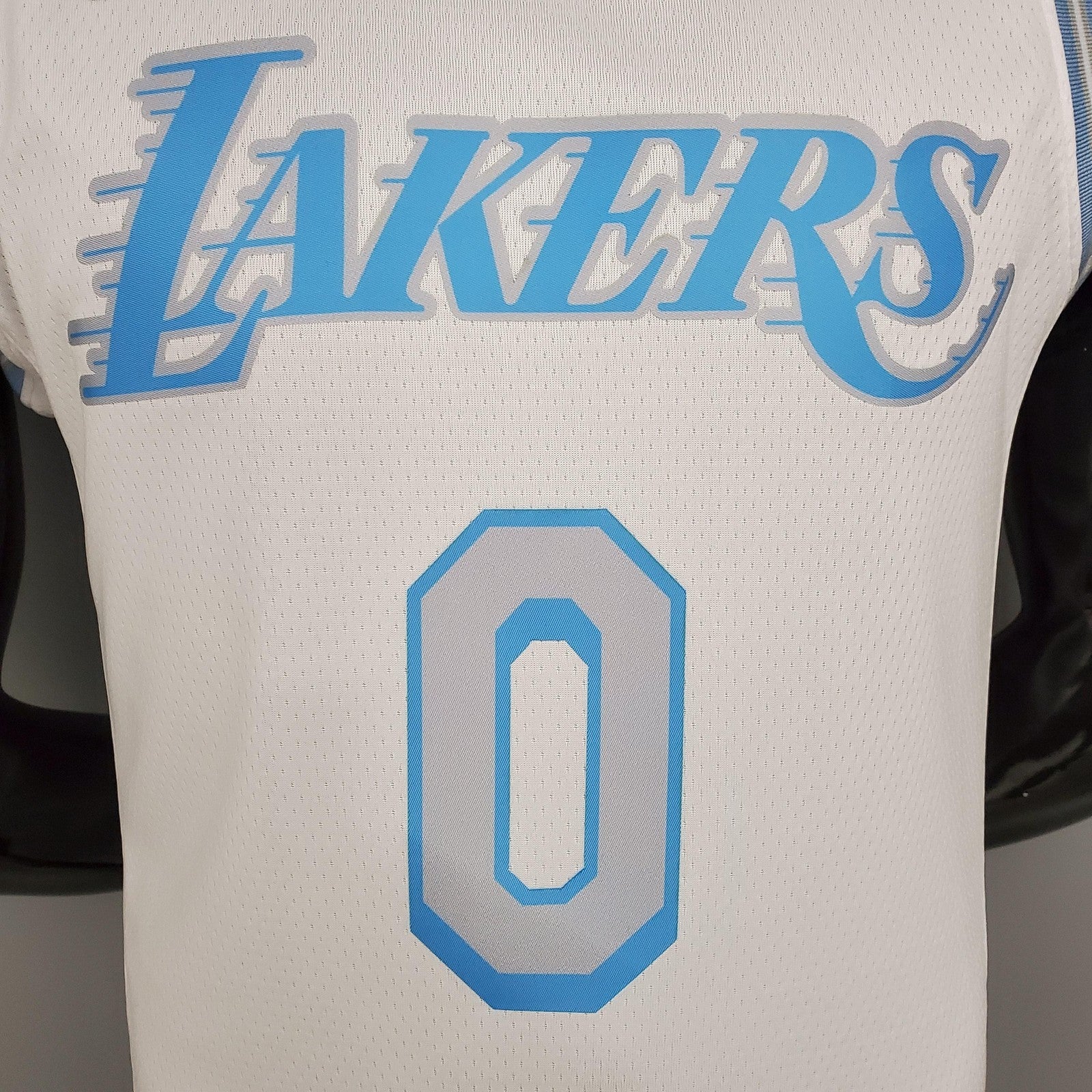 New Lakers Kuzma #0 Crew Neck Retro Limited Edition White