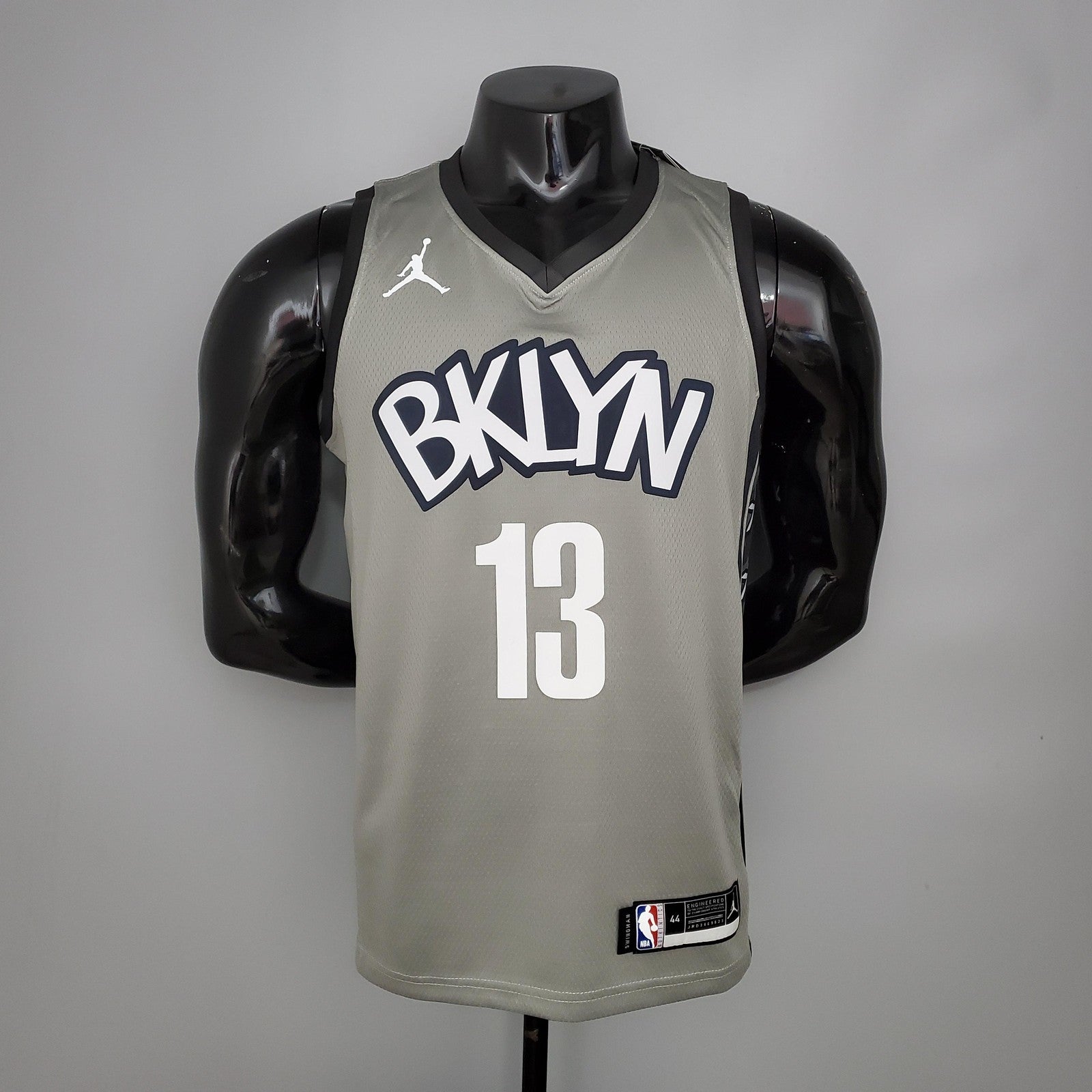 Harden#13 Brooklyn Nets City Edition Gray Nba Jersey