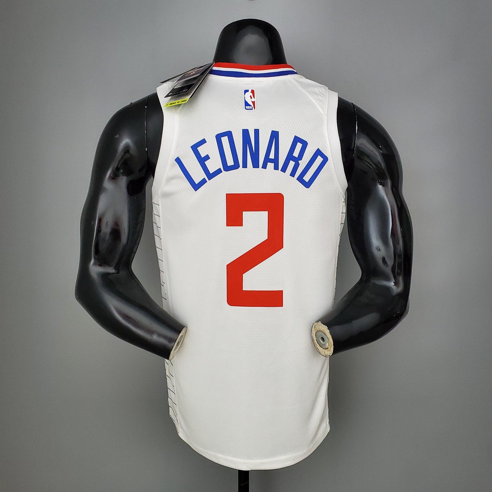 Leonard#2 Clippers Limited Edition White Nba Jersey
