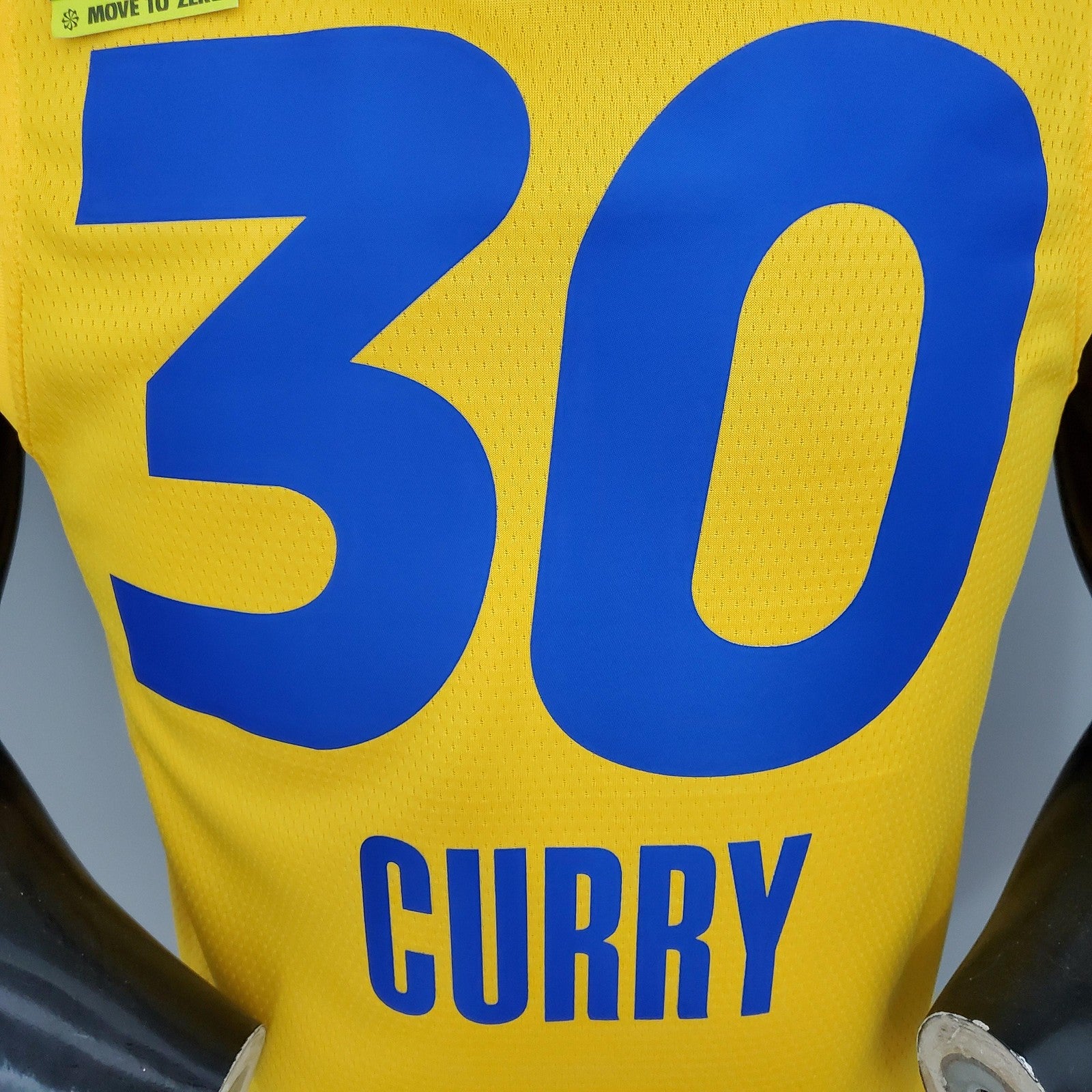 2021 Curry#30 All Star Yellow Nba Jersey