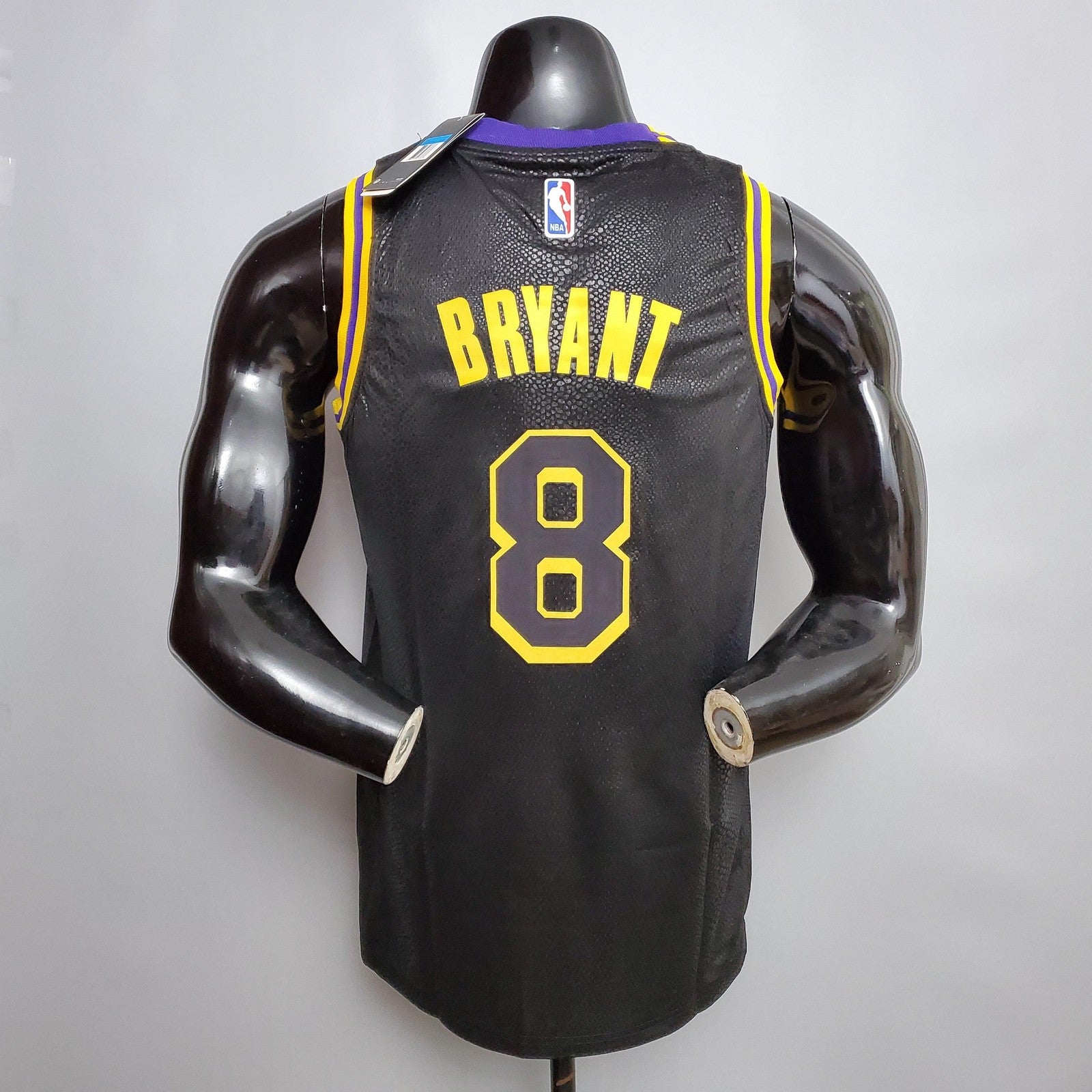 Bryant #8 Los Angeles Lakers Black Nba Jersey Nike Connect Recognition