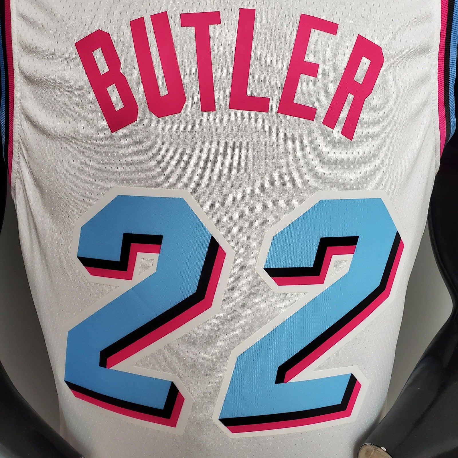 Butler #22 Miami Heat White Nba Jersey Nike Connect Recognition