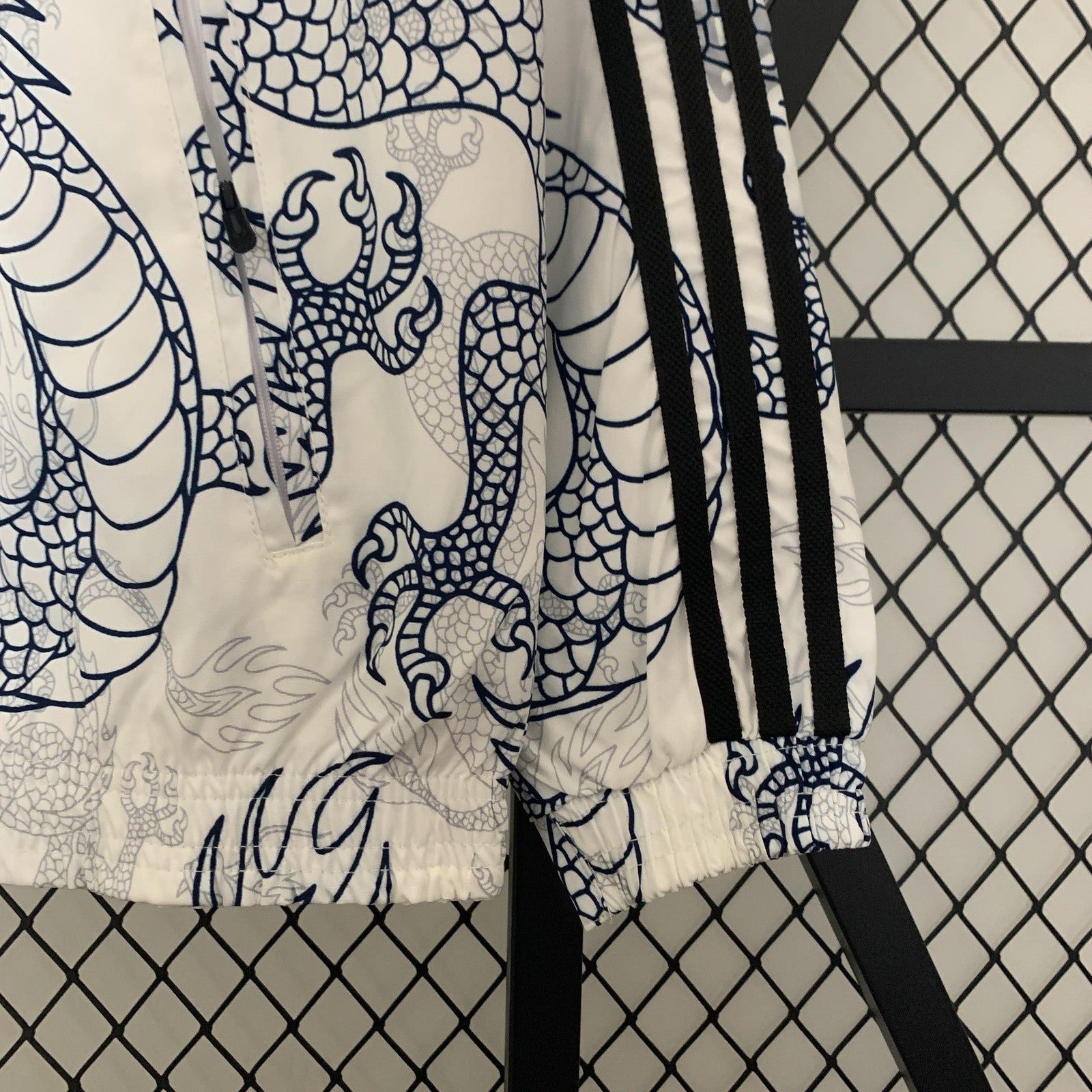 23 24 Real Madrid Trench Coat Reversible 3