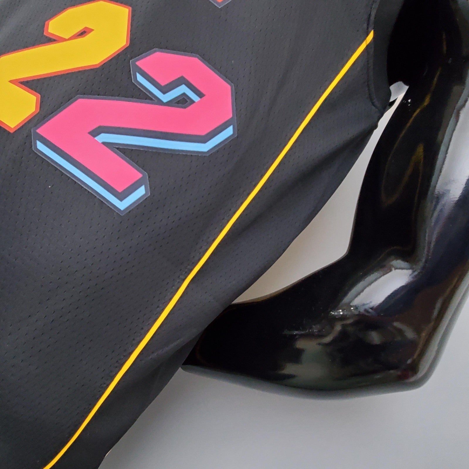 2022 Season Heat Team Butler #22 City Edition Black Nba Jersey