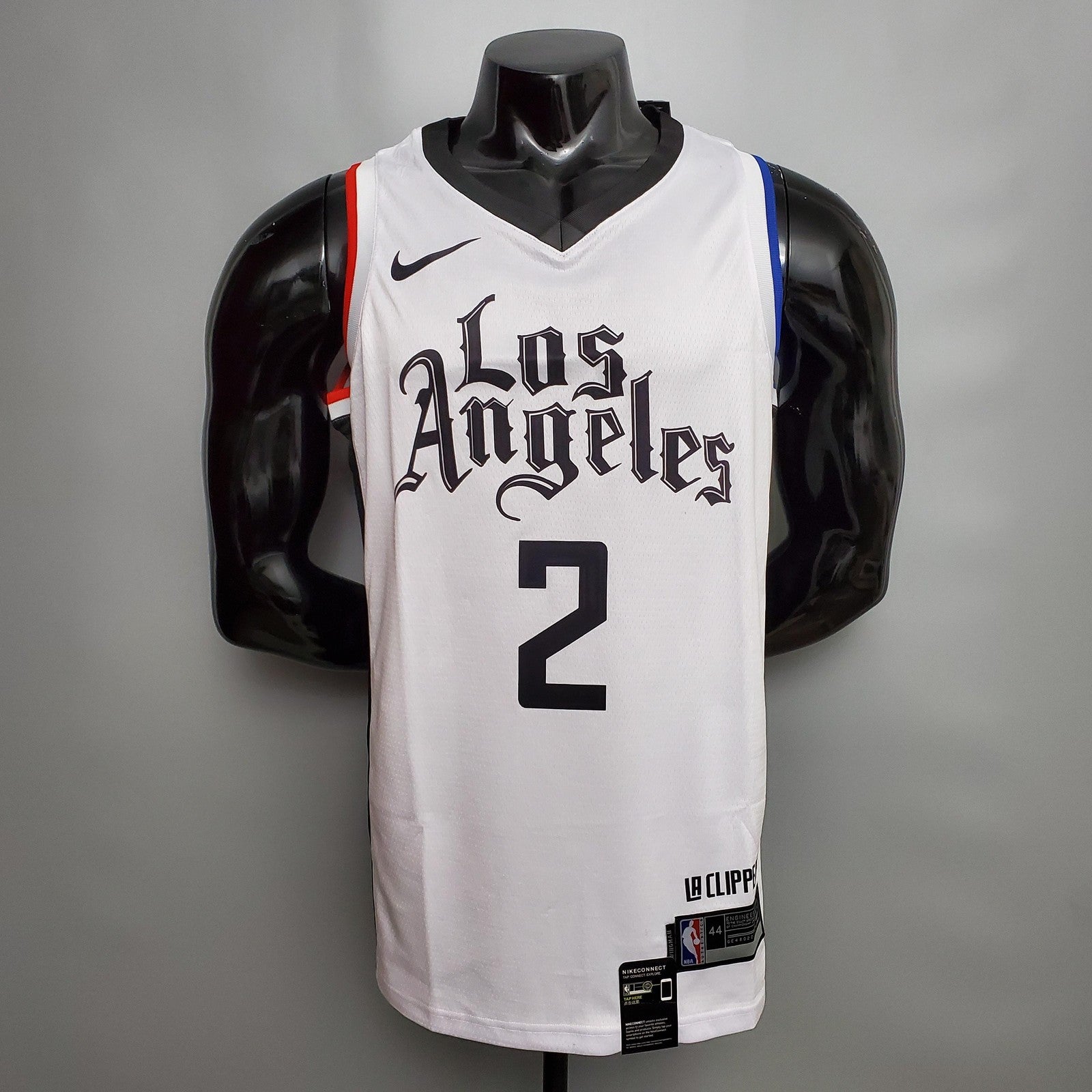 Leonar0#2 Los Angeles Clippers White Nba Jersey Nike Connect Recognition