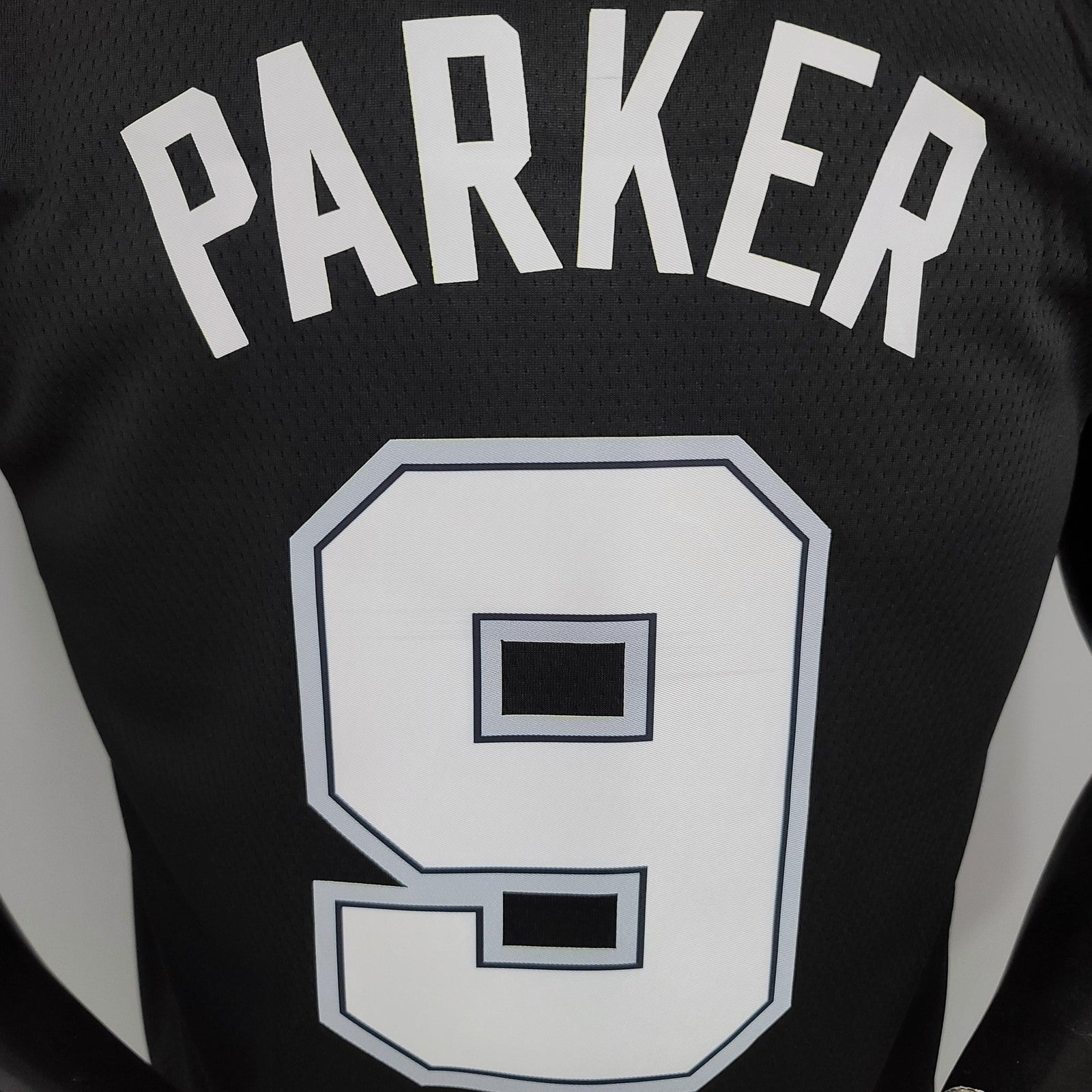 New Parker#9 Season Spurs City Edition Black Nba Jersey