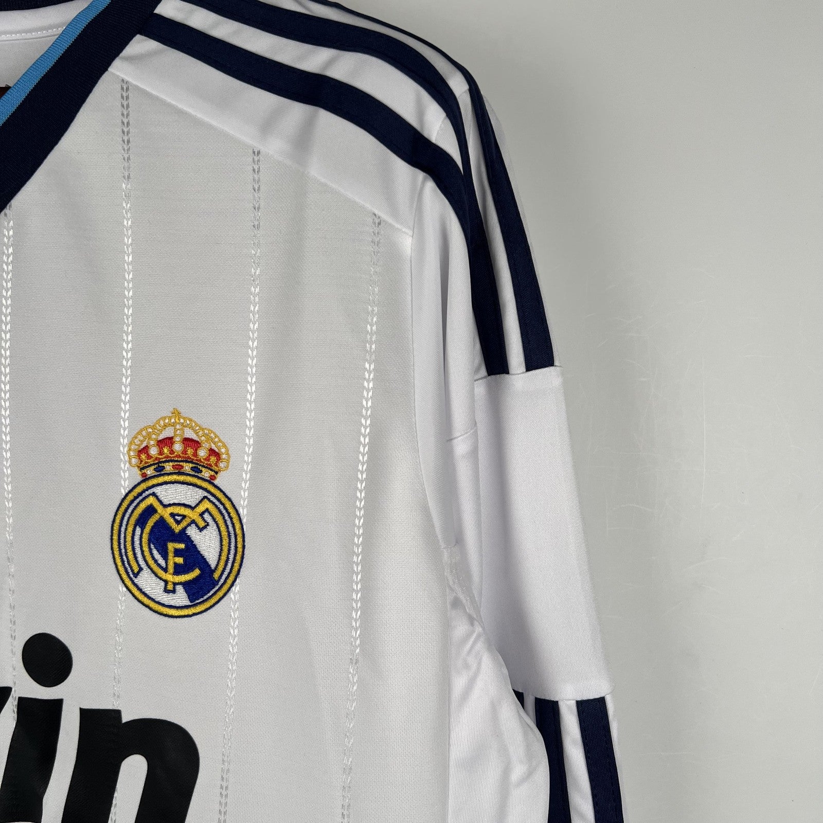 Retro Real Madrid 12 13 Long Sleeve Home