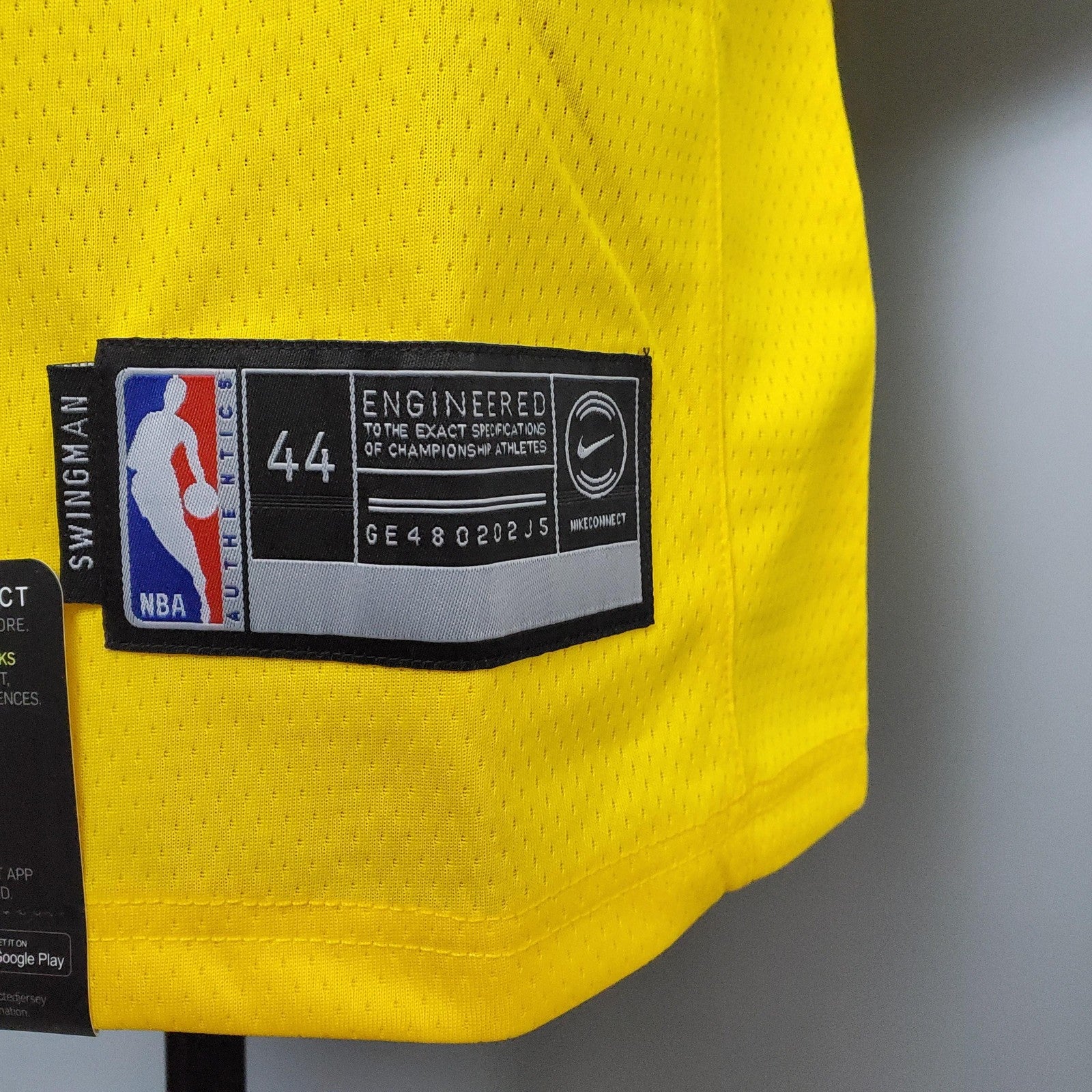 Bryant #8 Lakers Round Neck Yellow Nba Jersey Nike Connect Recognition