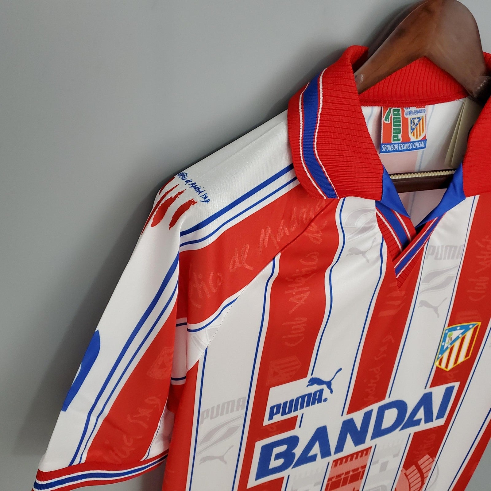 Retro Atletico Madrid 96 97 Home