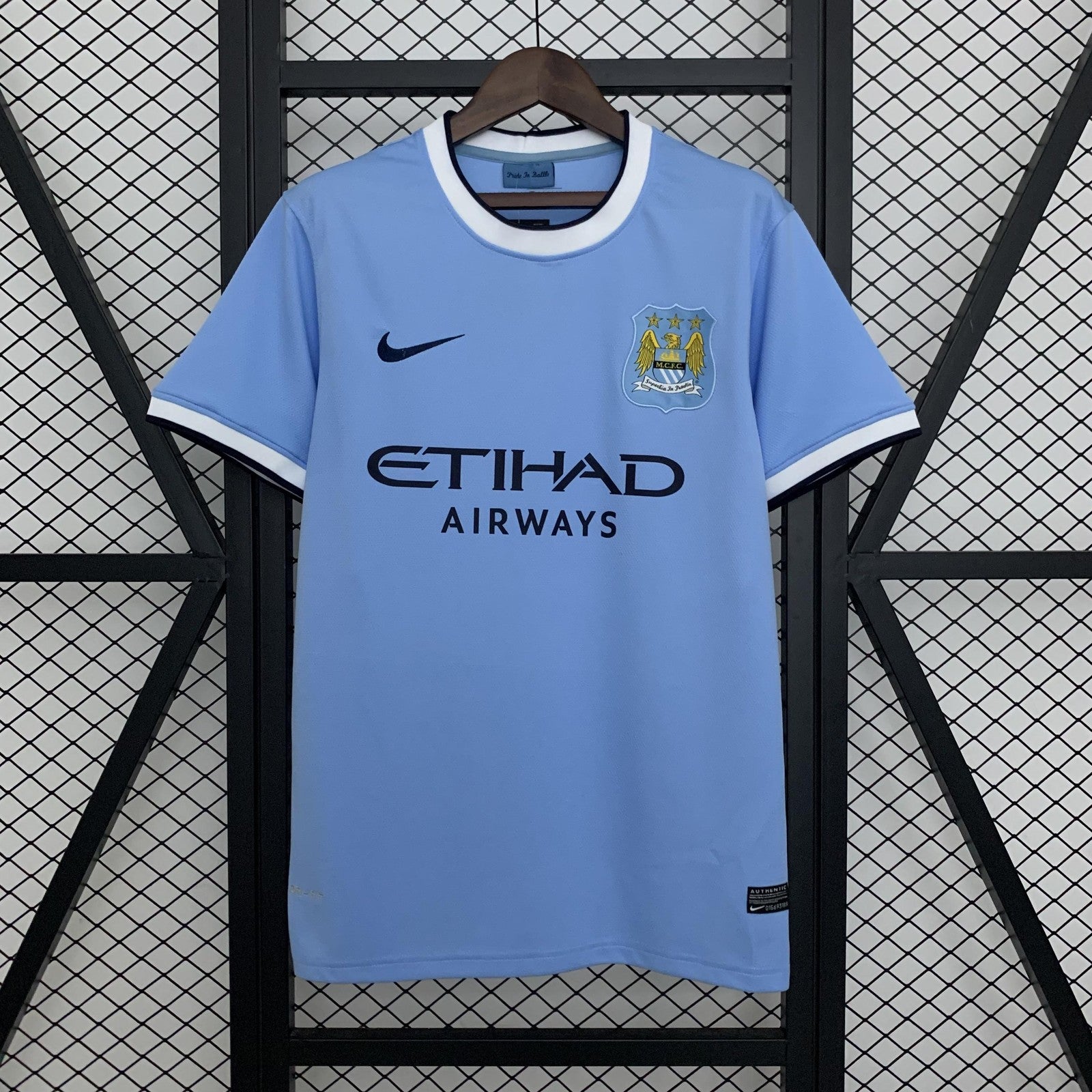 Retro Manchester City 13 14 Home