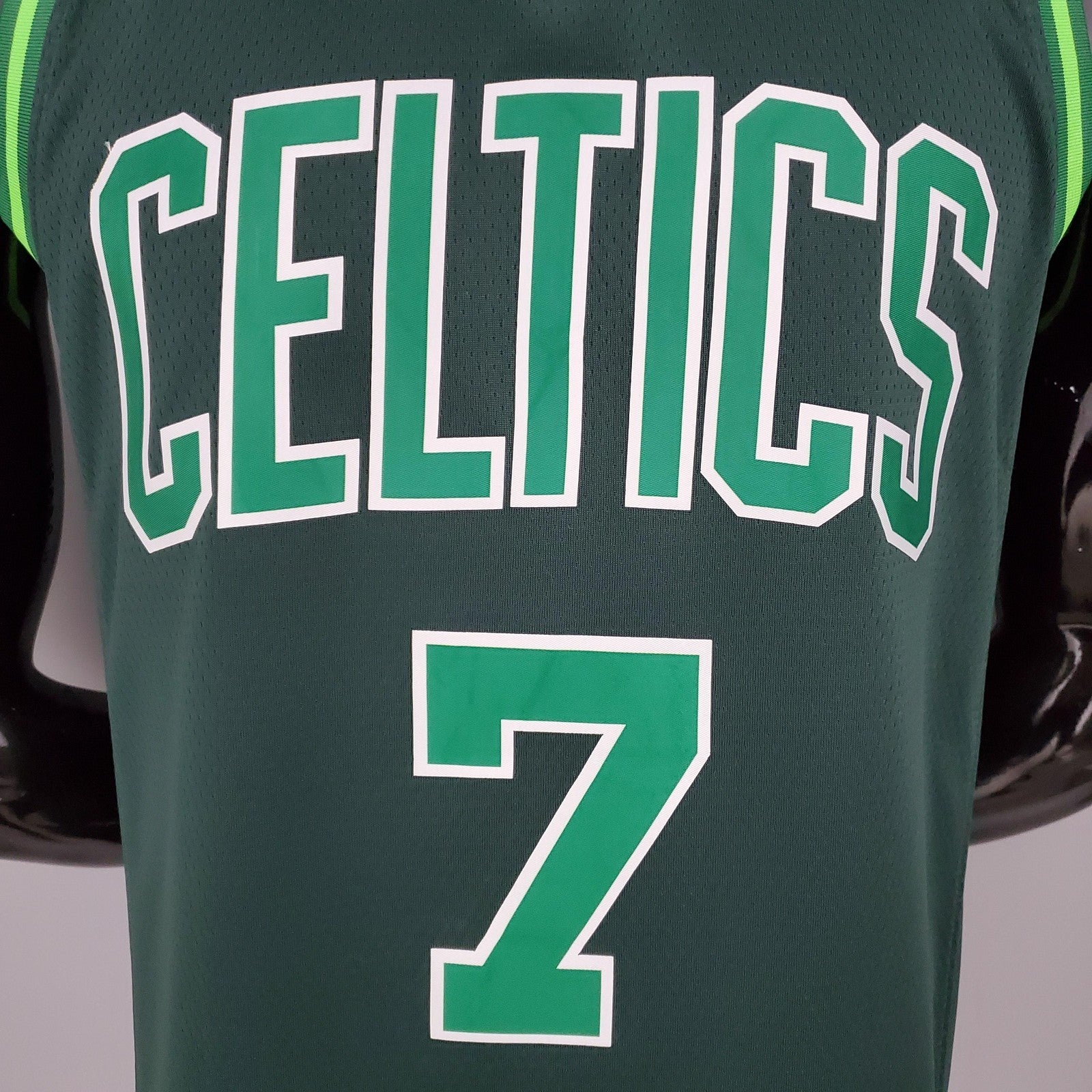 2021 Brown#7 Celtics Bonus Edition Dark Green Nba Jersey