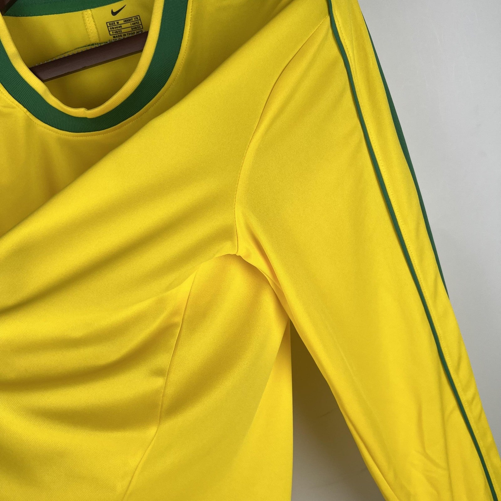 Retro Long Sleeve Brazil 1998 Home