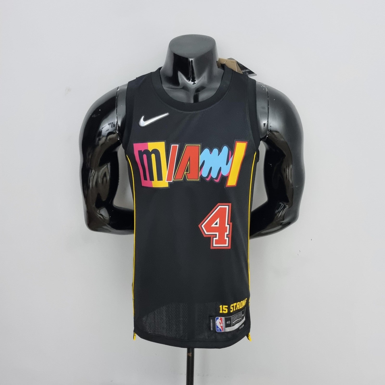 2022 Oladipo #4 Miami Heat City Edition Nba Jersey