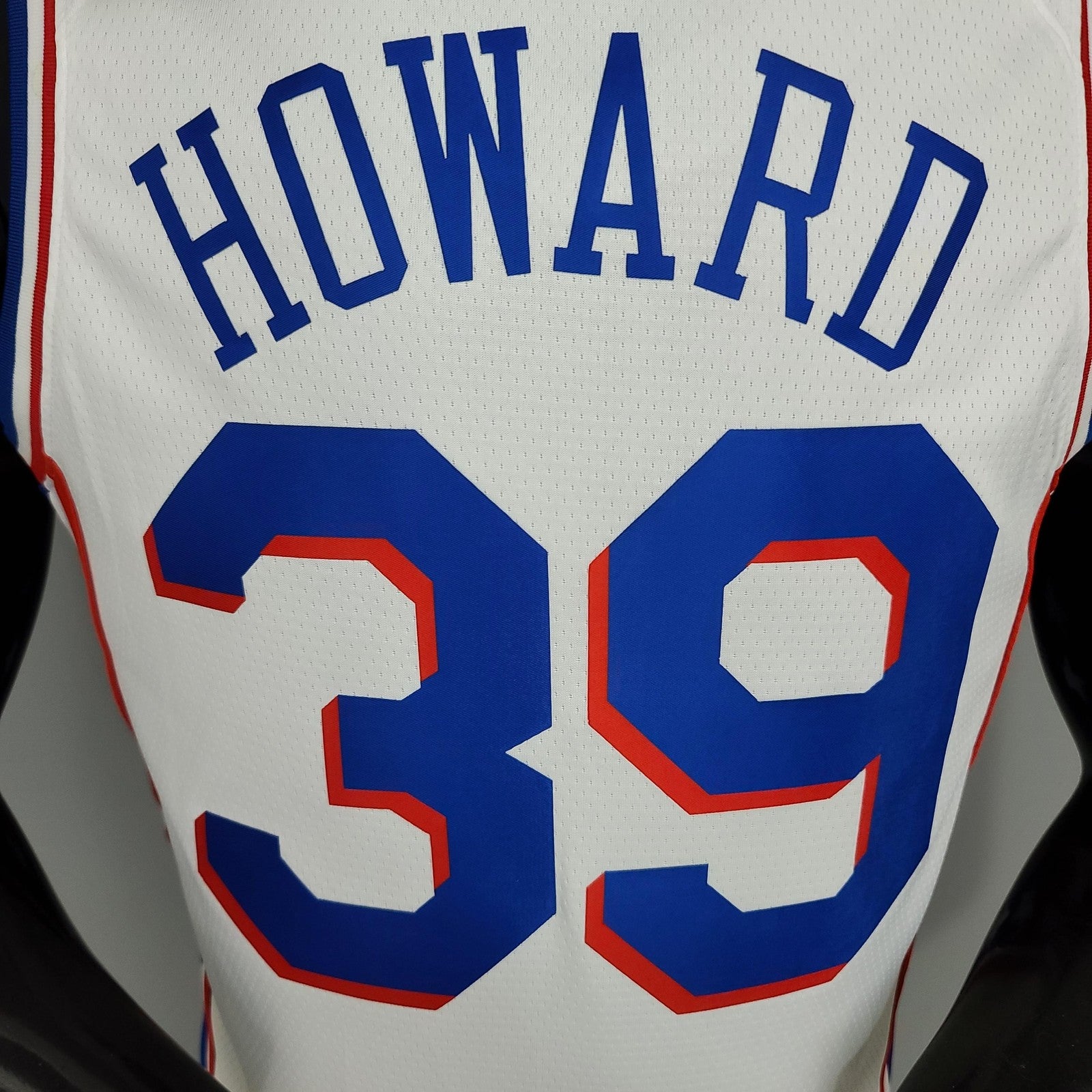 Howard#39 Detroit Pistons White Nba Jersey