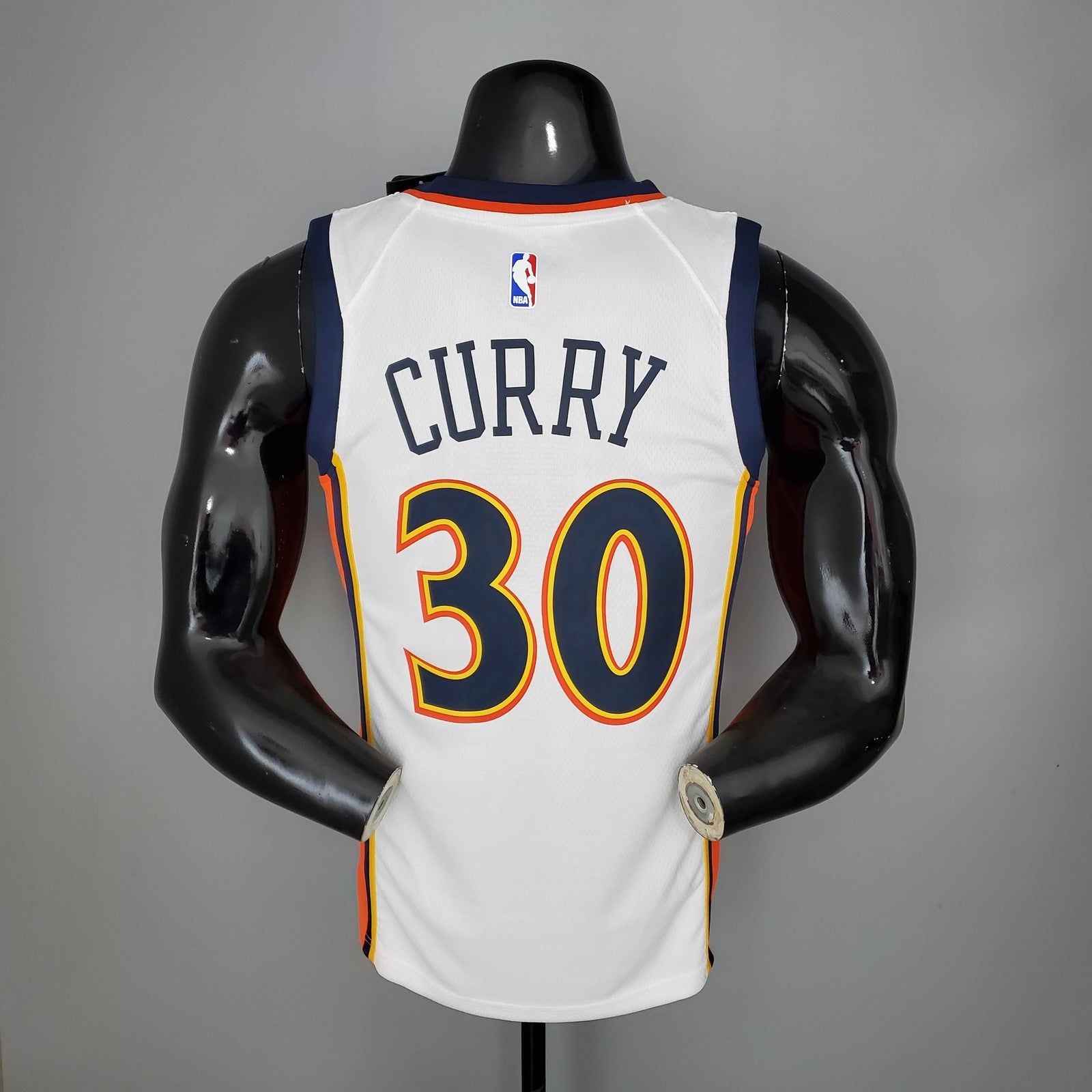 Curry #30 Warriors Rookie White Nba Jersey