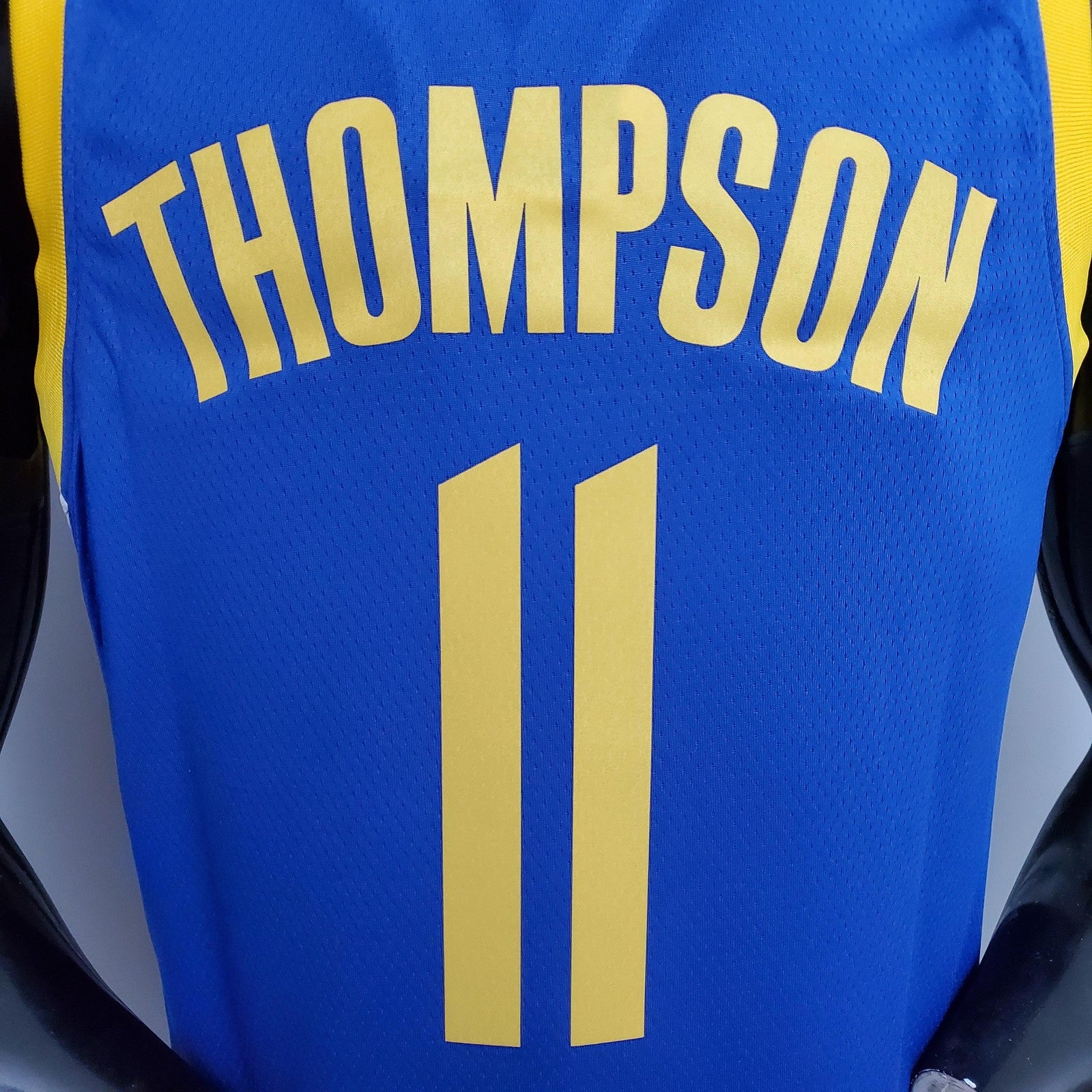 Thompson #11 Golden State Warriors Blue Nba Jersey Nike Connect Recognition