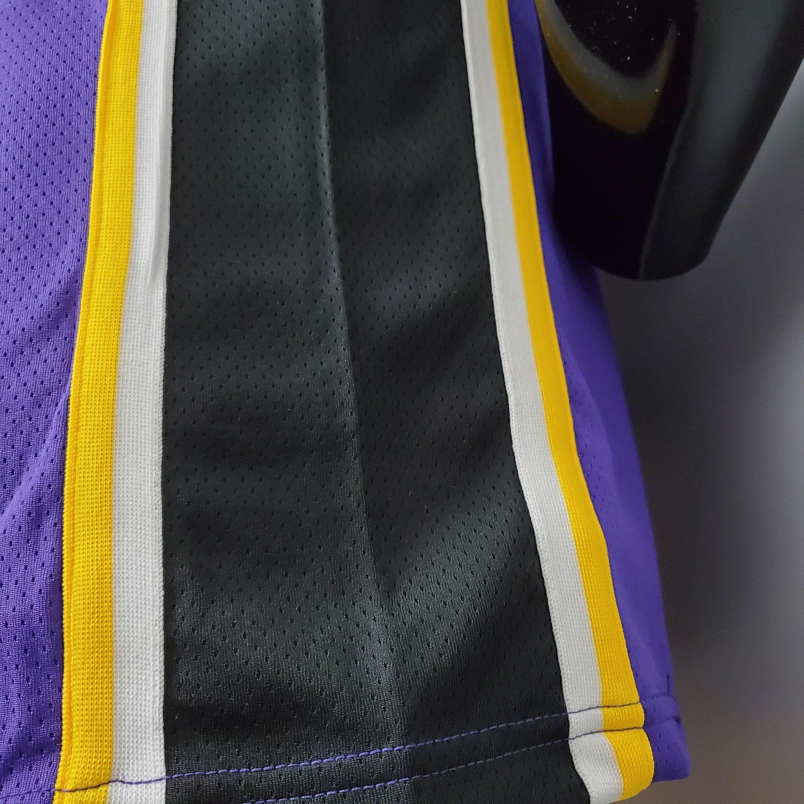 New Lakers Jordan Davis#3 Theme Purple Round Neck