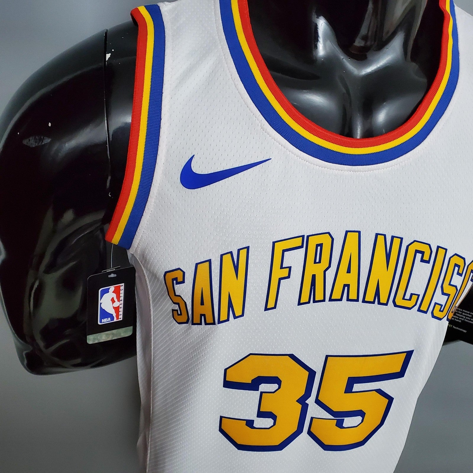 Warriors San Francisco Durant#35 White
