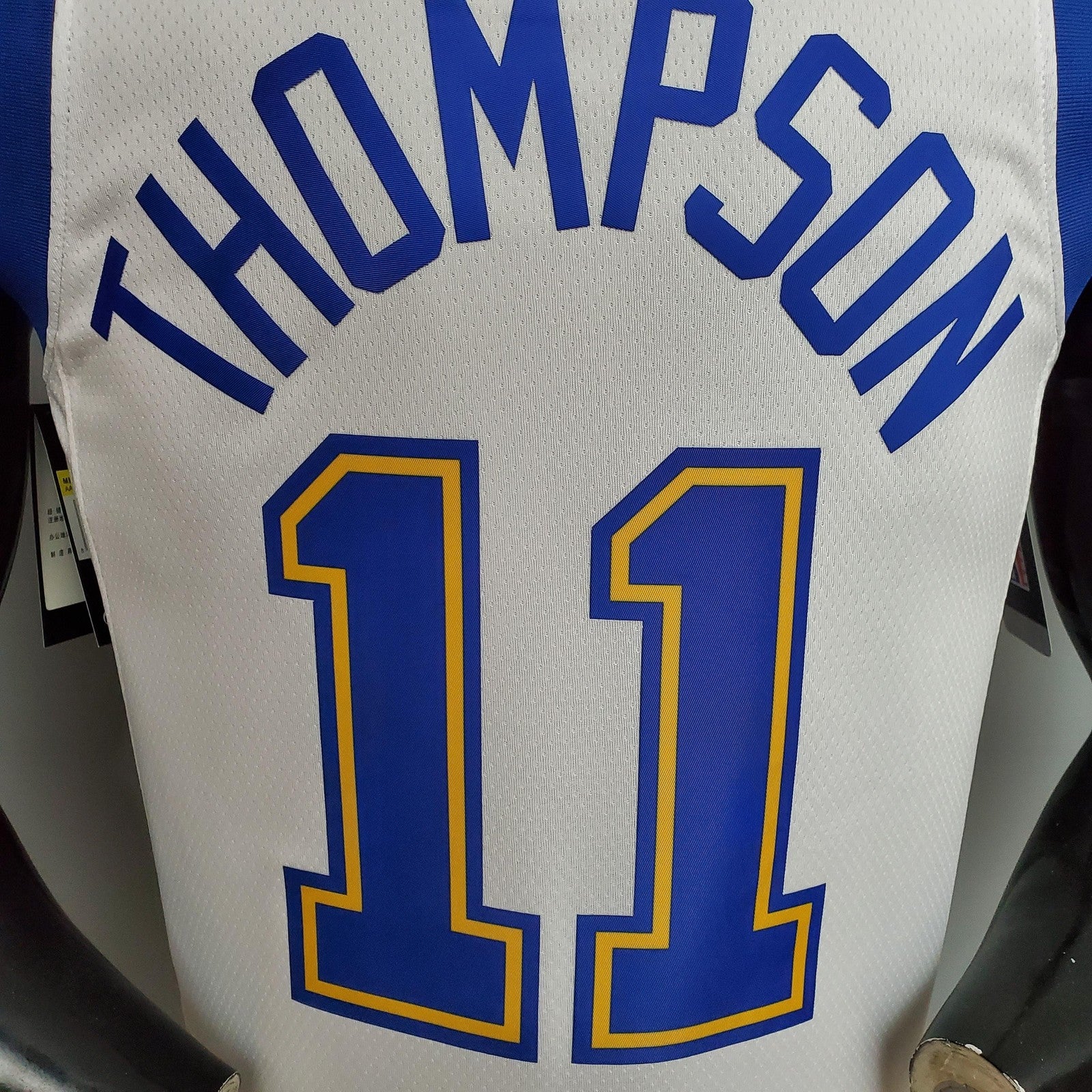 Retro Version Thompson#11 Golden State Warriors White Nba Jersey