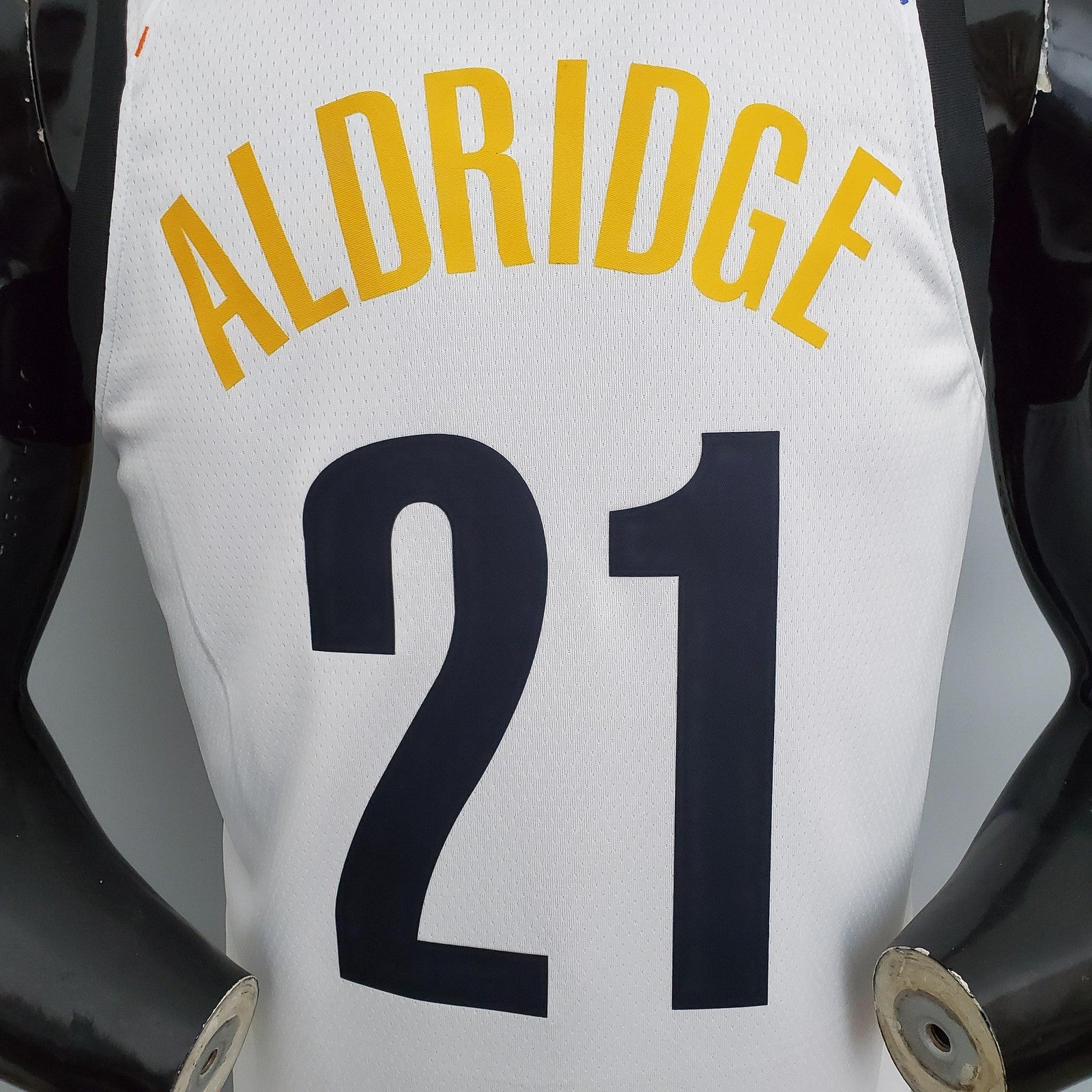 Nets Aldridge #21 Graffiti (white) Nba Jersey
