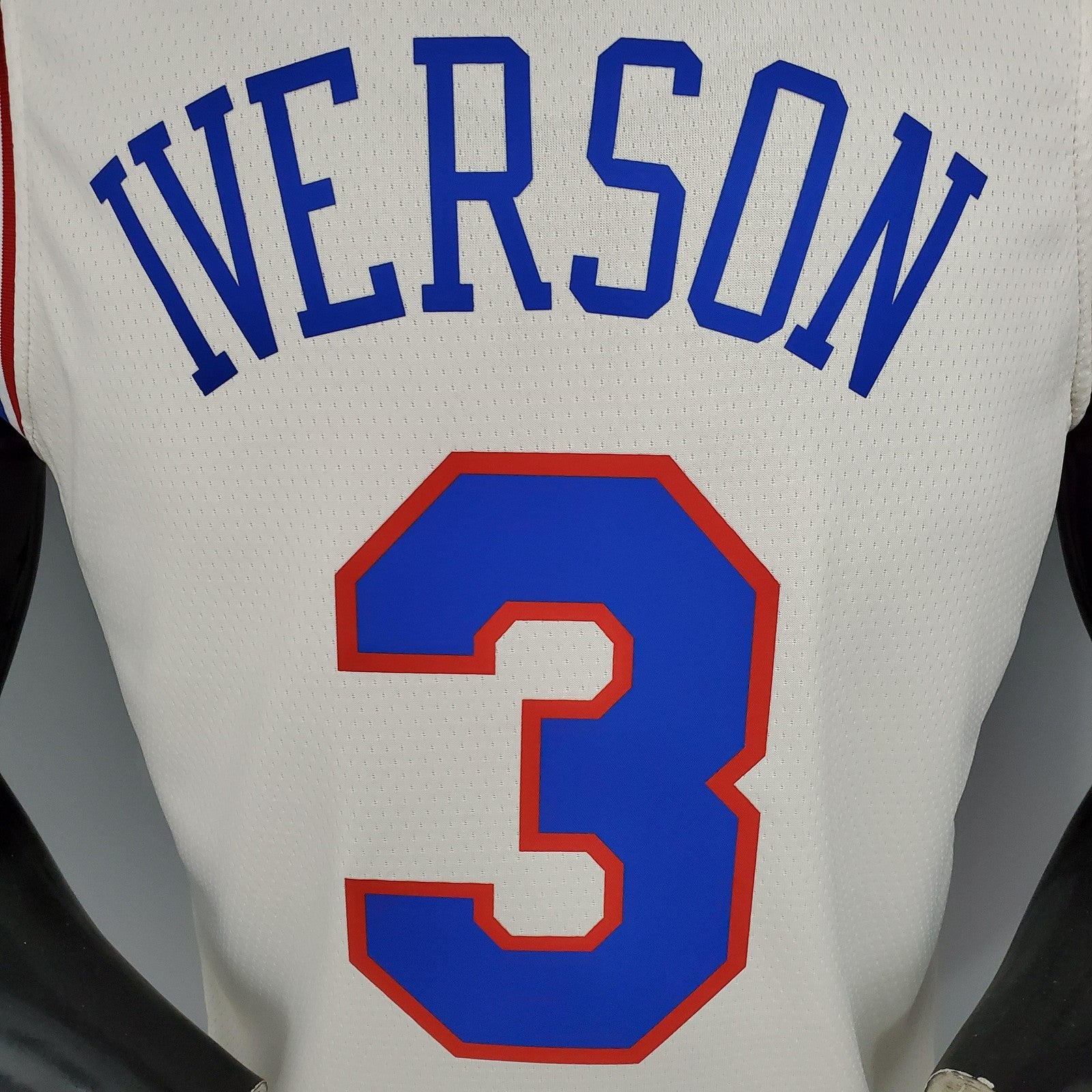 2021 Iverson#3 76ers Bonus Edition Off White Nba Jersey