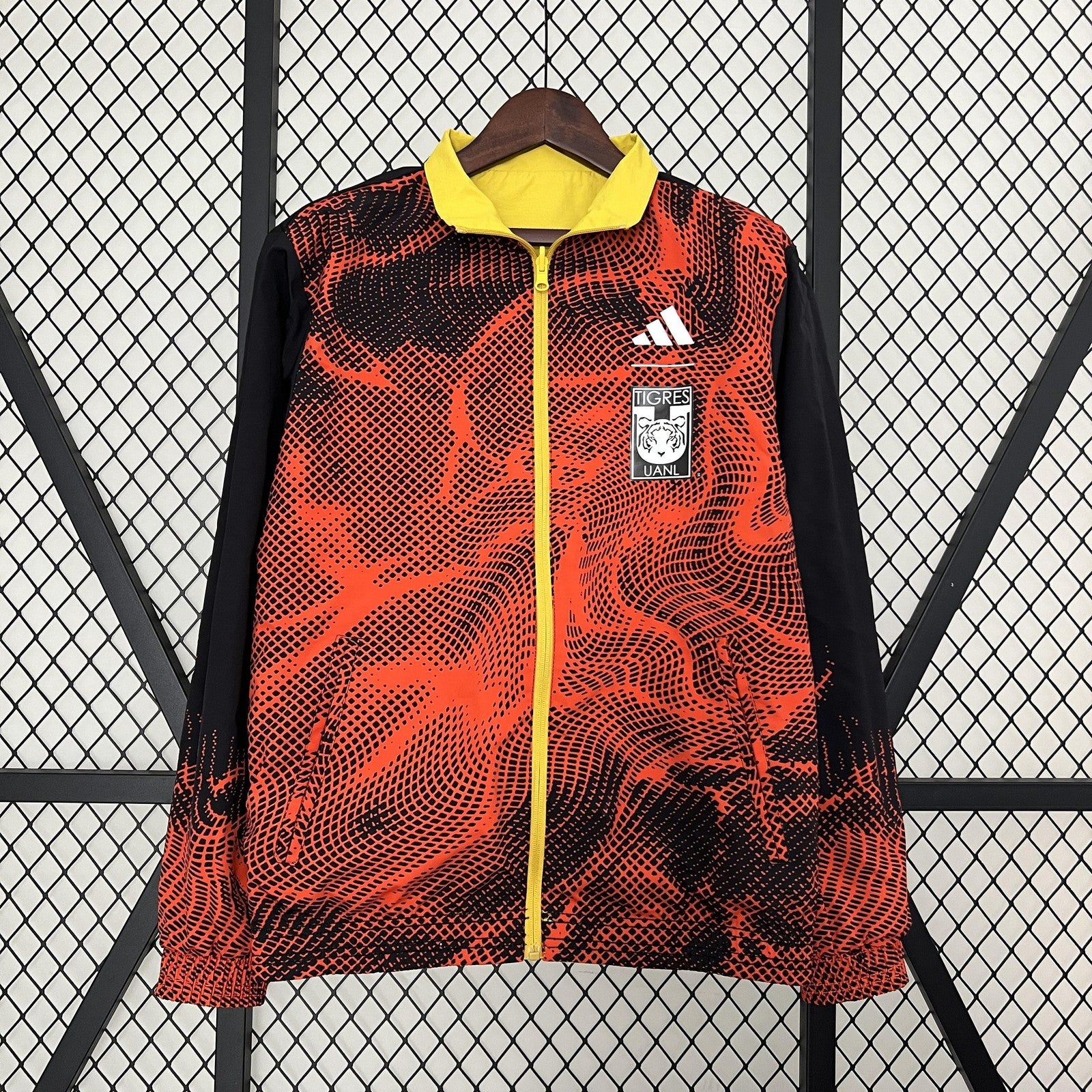 24 25 Tigers Trench Coat Reversible 2