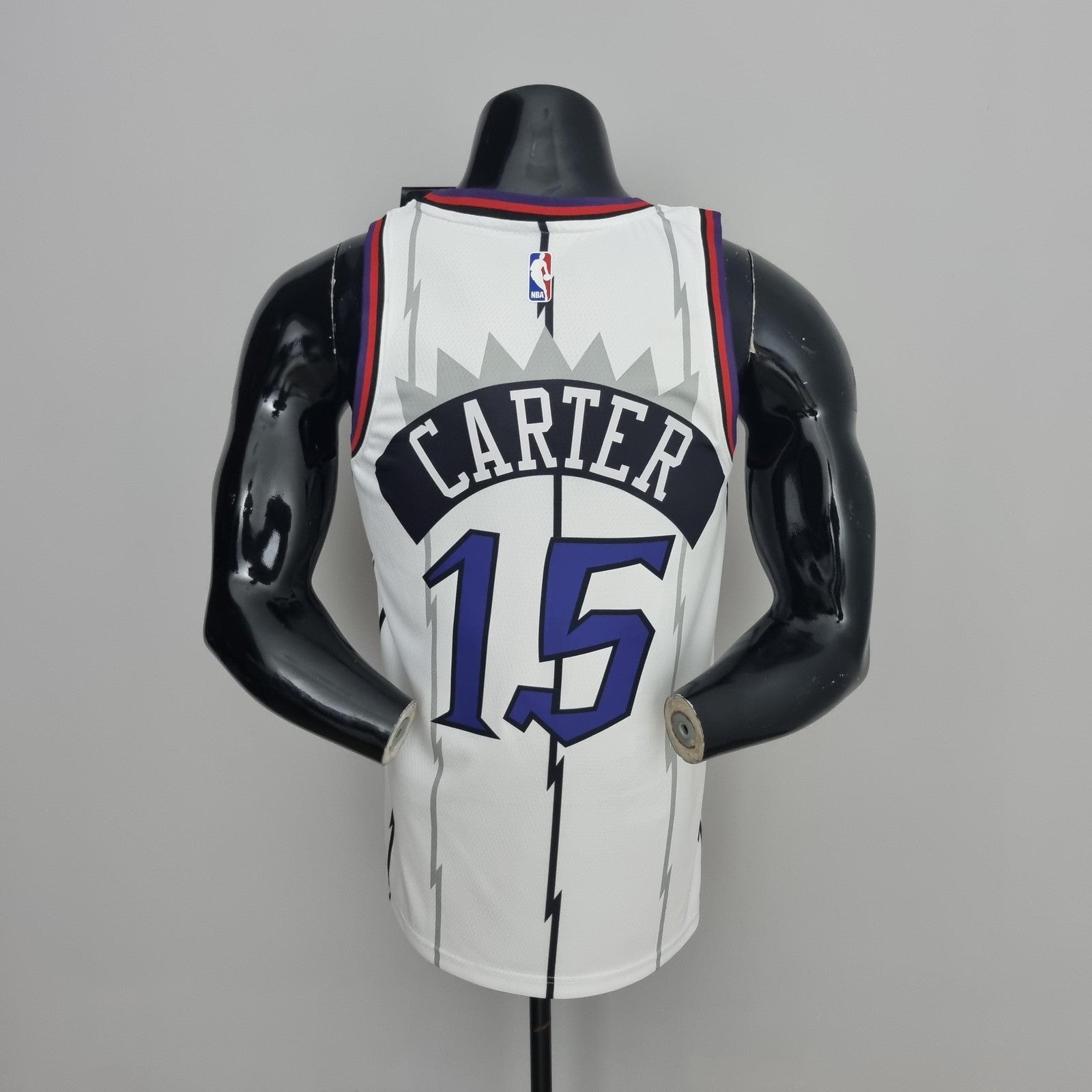 Toronto Raptors Carter #15 White Nba Jersey