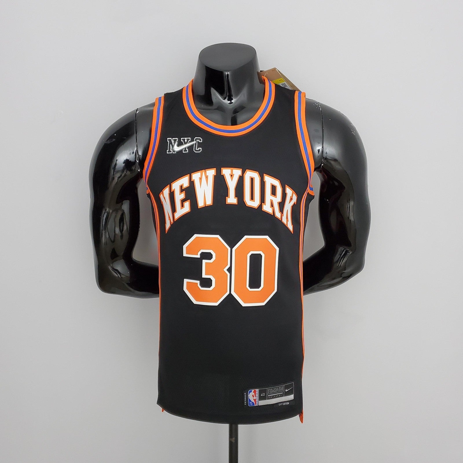 2022 Season Randle#30 Knicks Urban Edition Black Nba Jersey