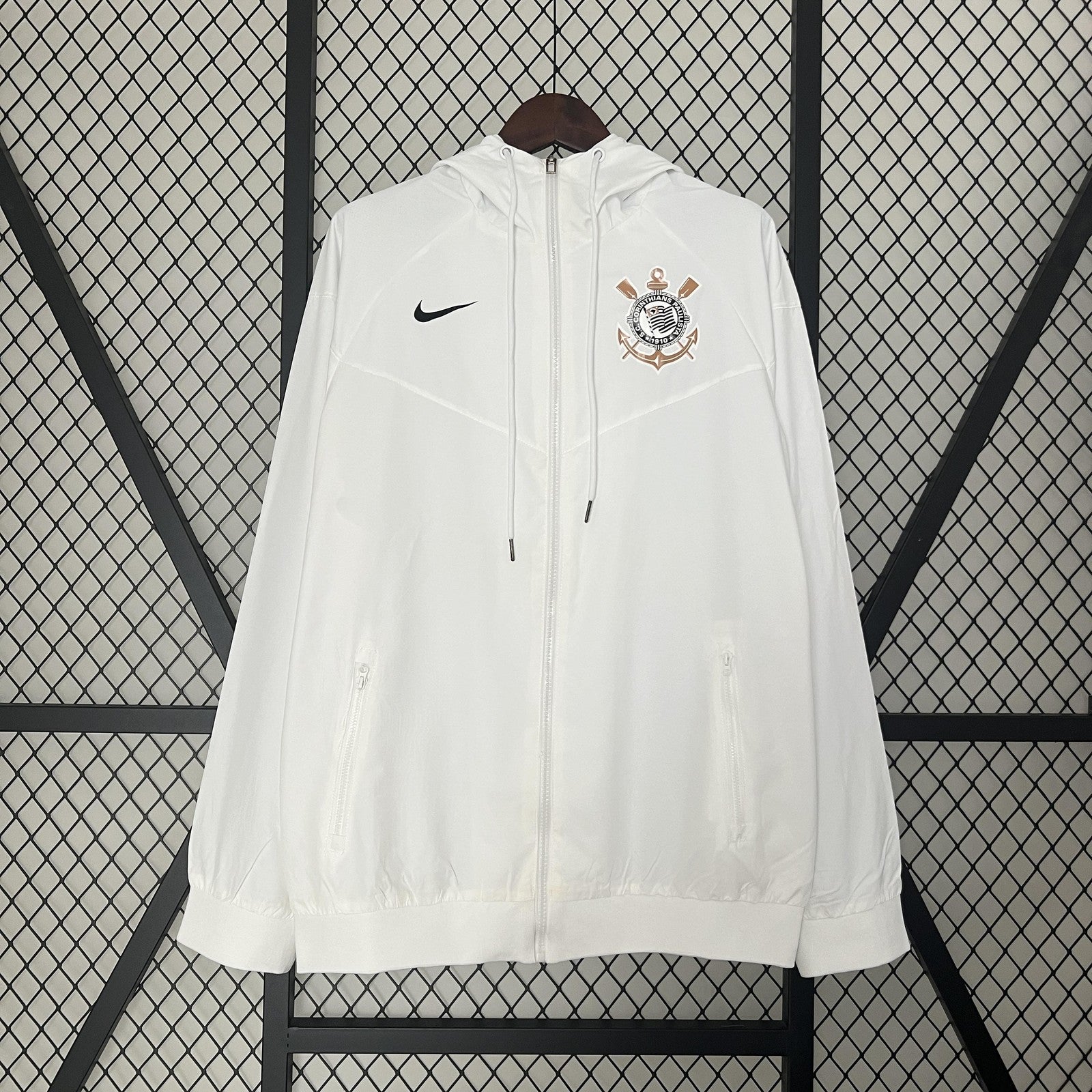 24 25 Corinthians Windbreaker White