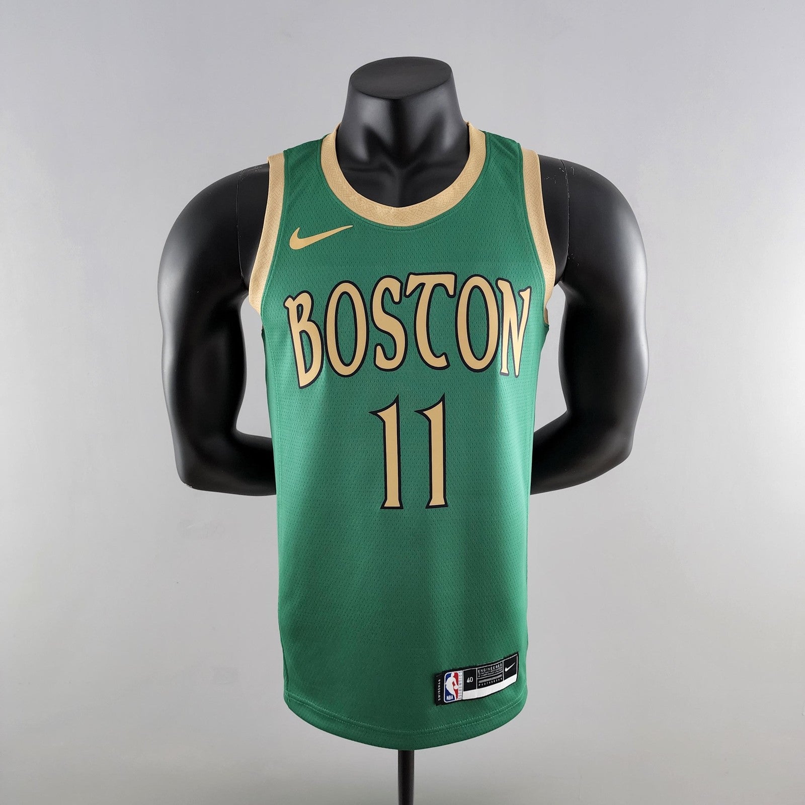 2020 Irving #11 Boston Celtics City Edition Green Nba Jersey