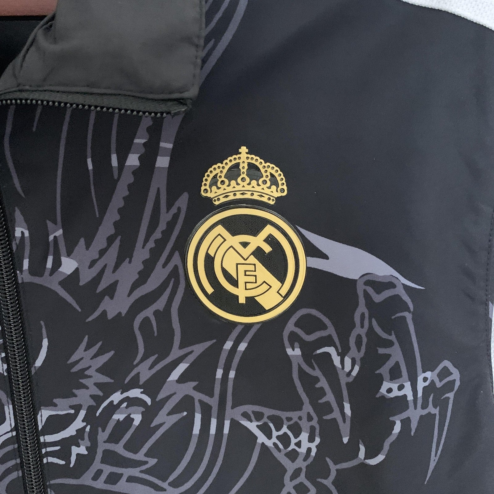23 24 Real Madrid Trench Coat Reversible