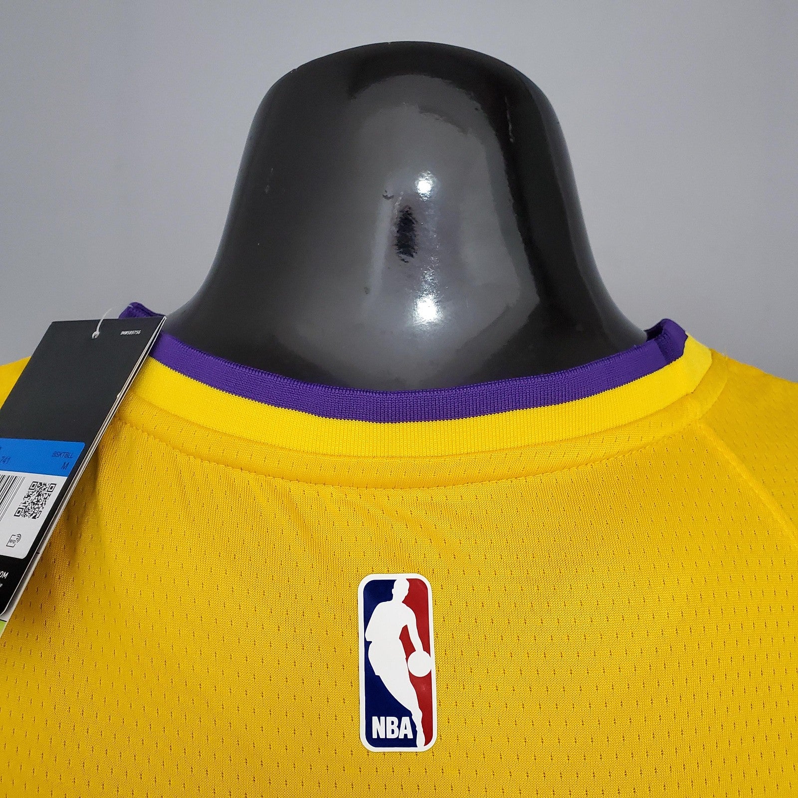 Anthony#7 Lakers Yellow Nba Jersey