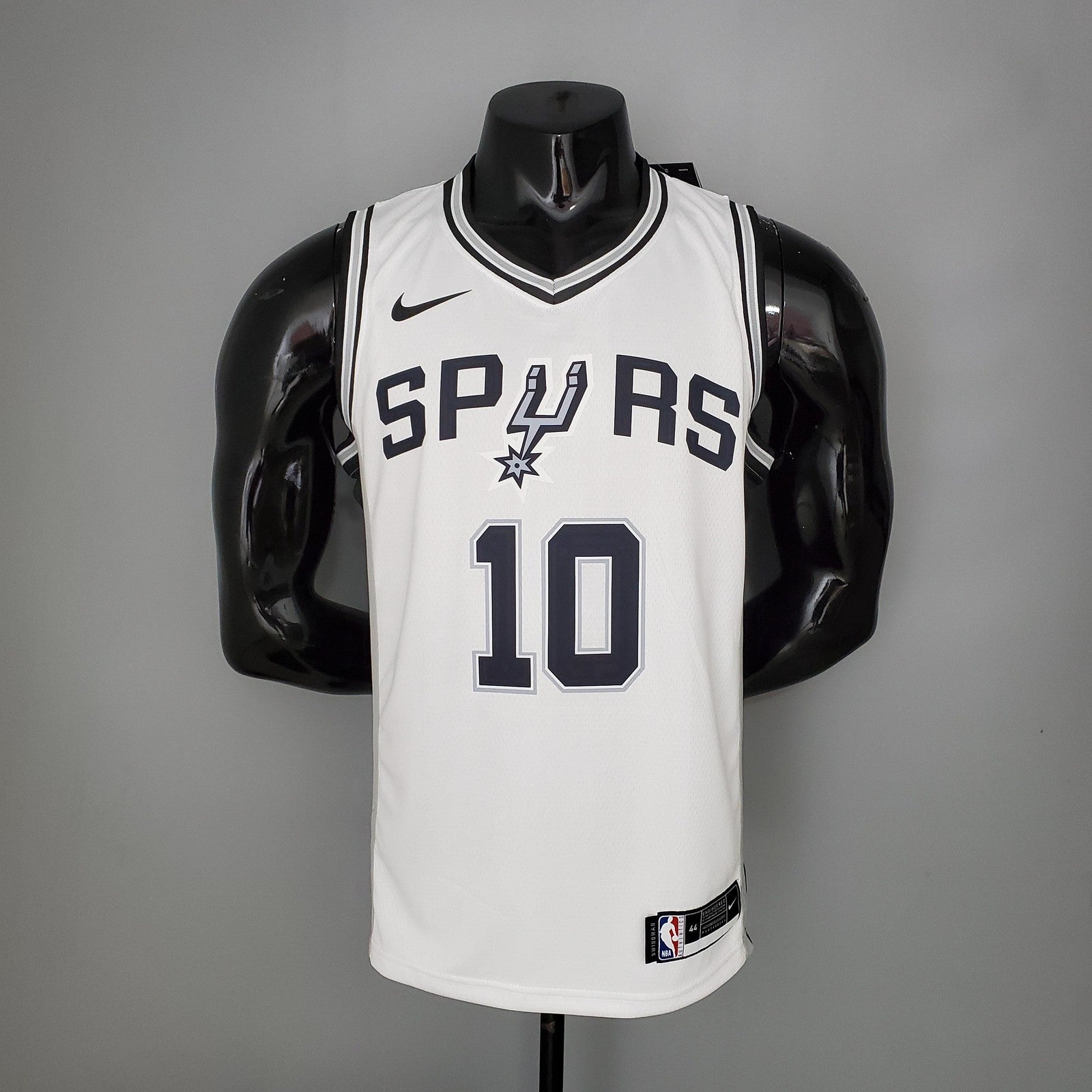Derozan#10 Spurs White Nba Jersey