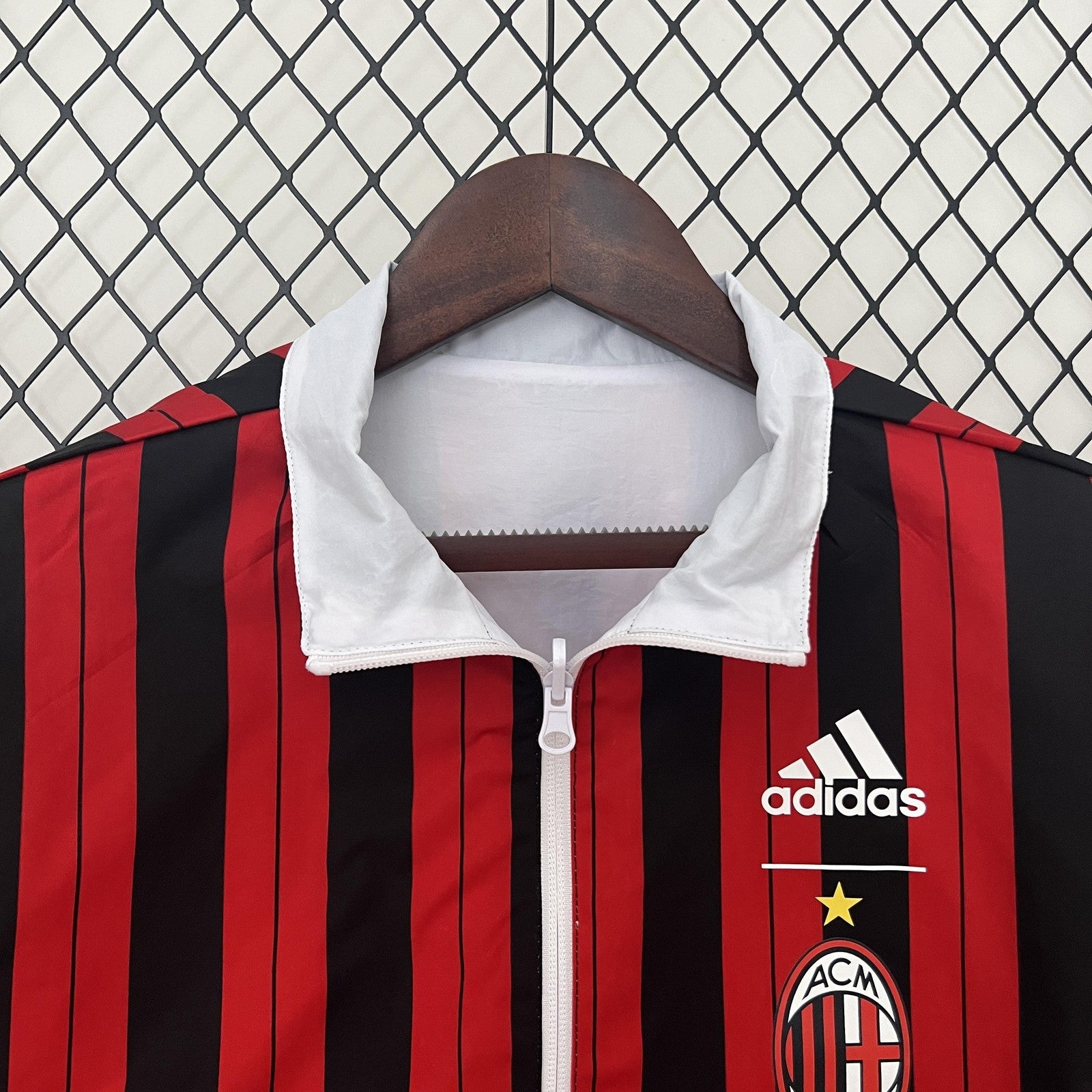 24 25 Ac Milan Trench Coat Reversible 2