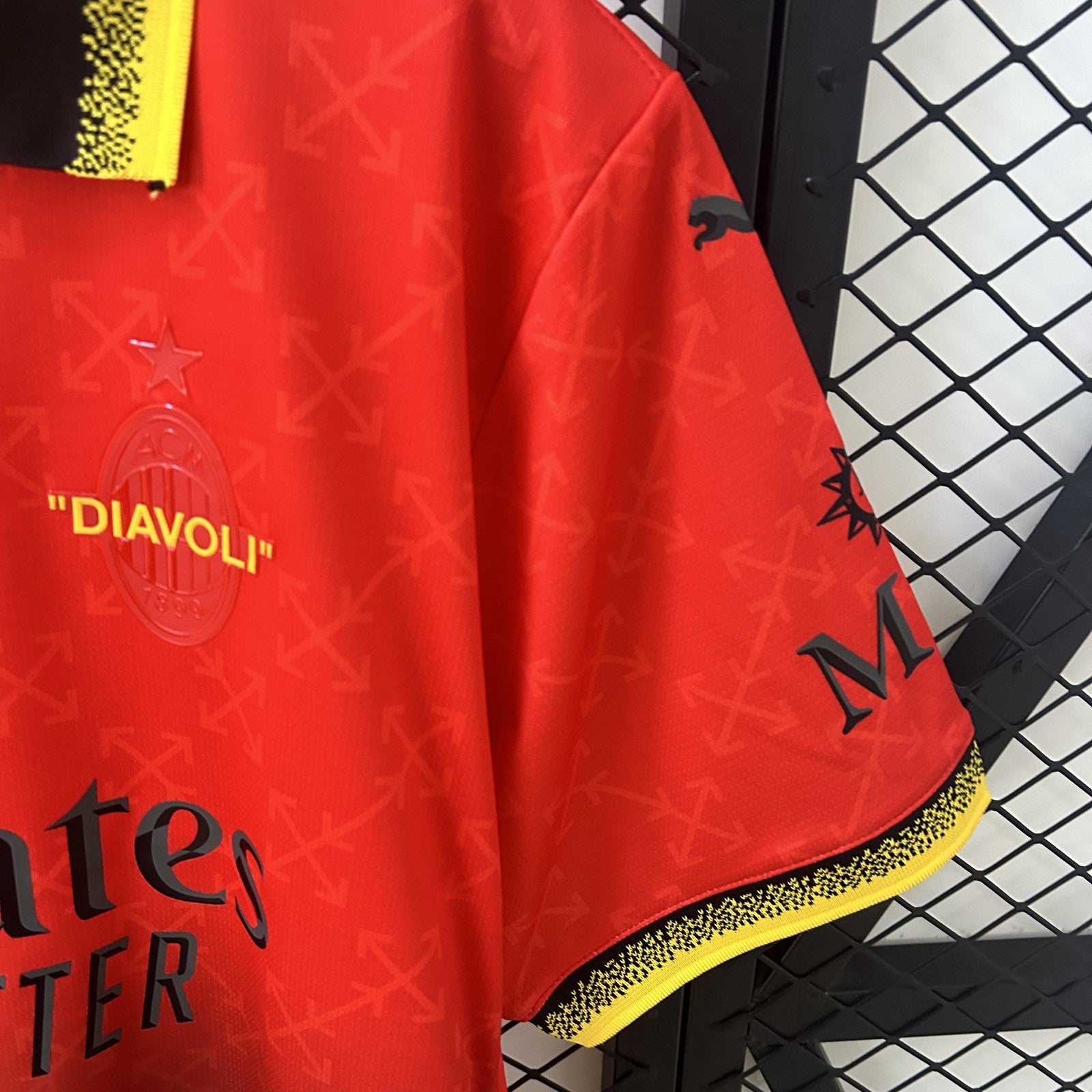 25 26 Ac Milan Co Branded Edition Jersey