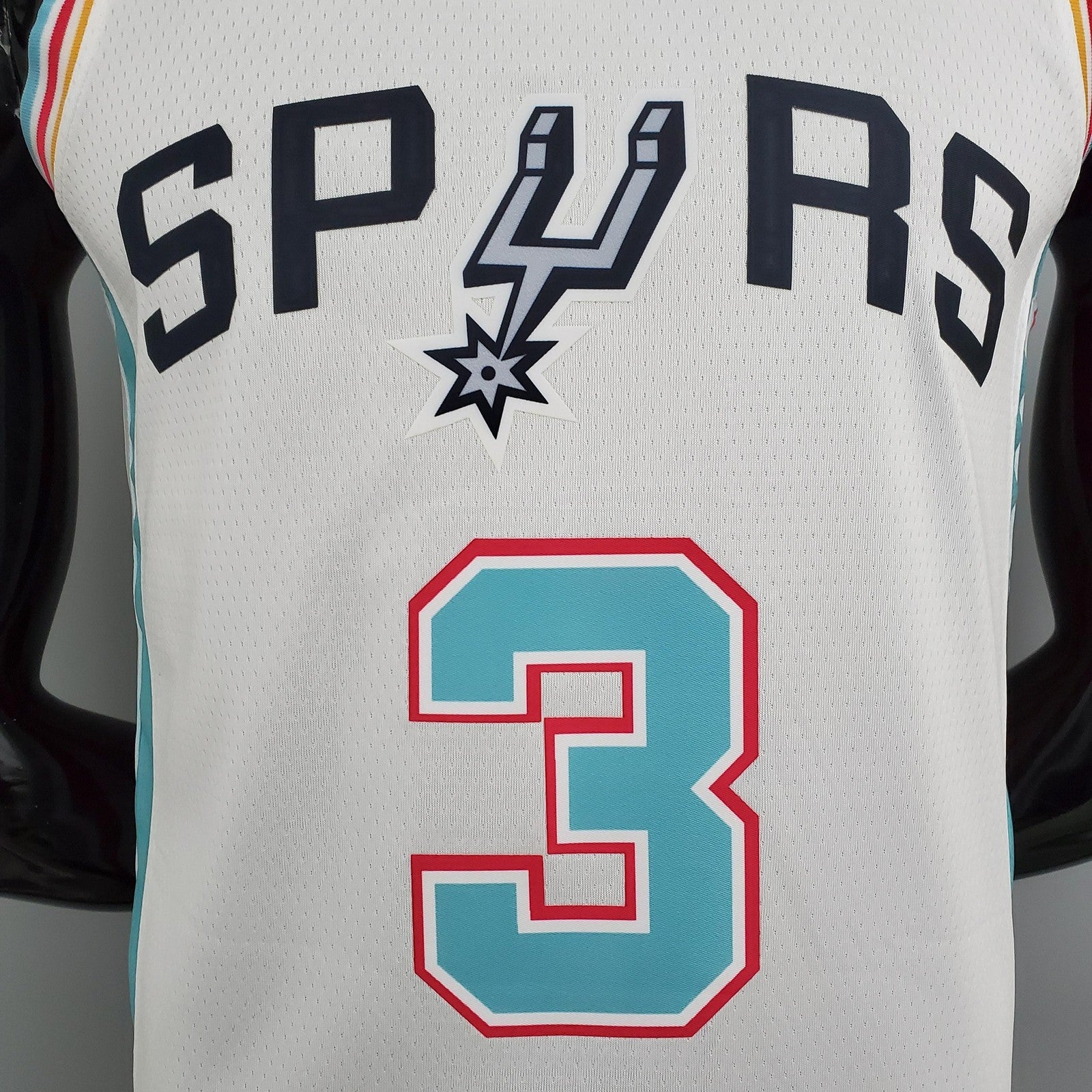 2022 Season Johnson #3 Spurs City Edition White Nba Jersey