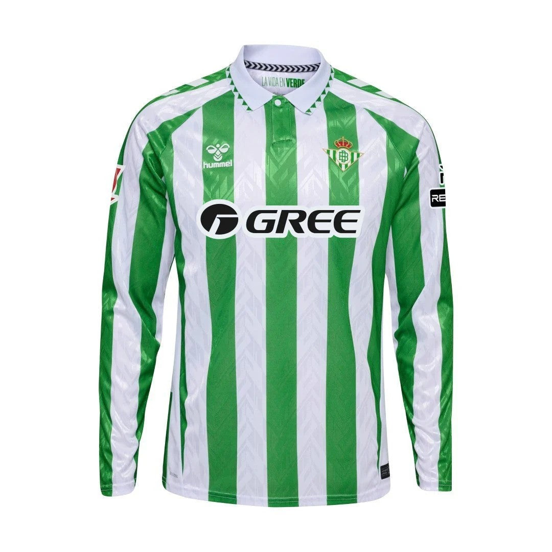 24 25 Long Sleeve Real Betis Home