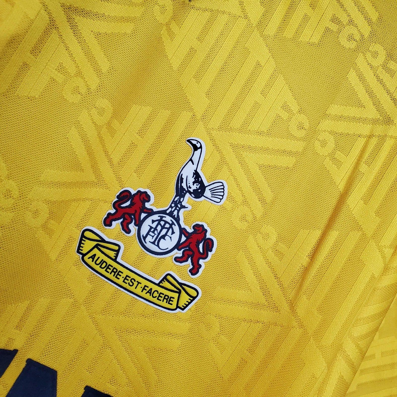 Retro Tottenham Away Yellow