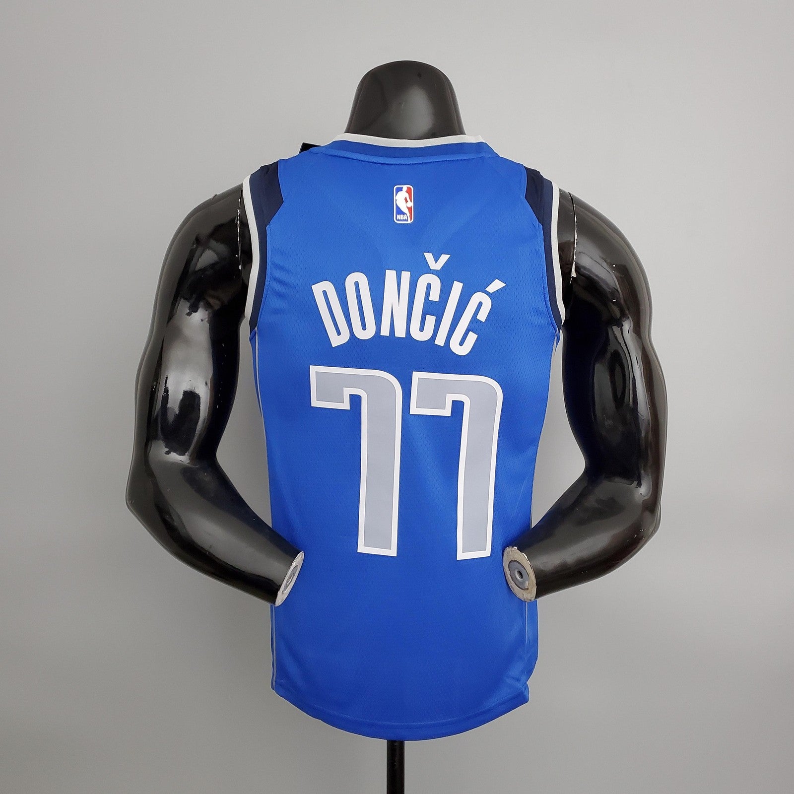 Dallas Mavericks Doncic#77 Blue Nba Jersey