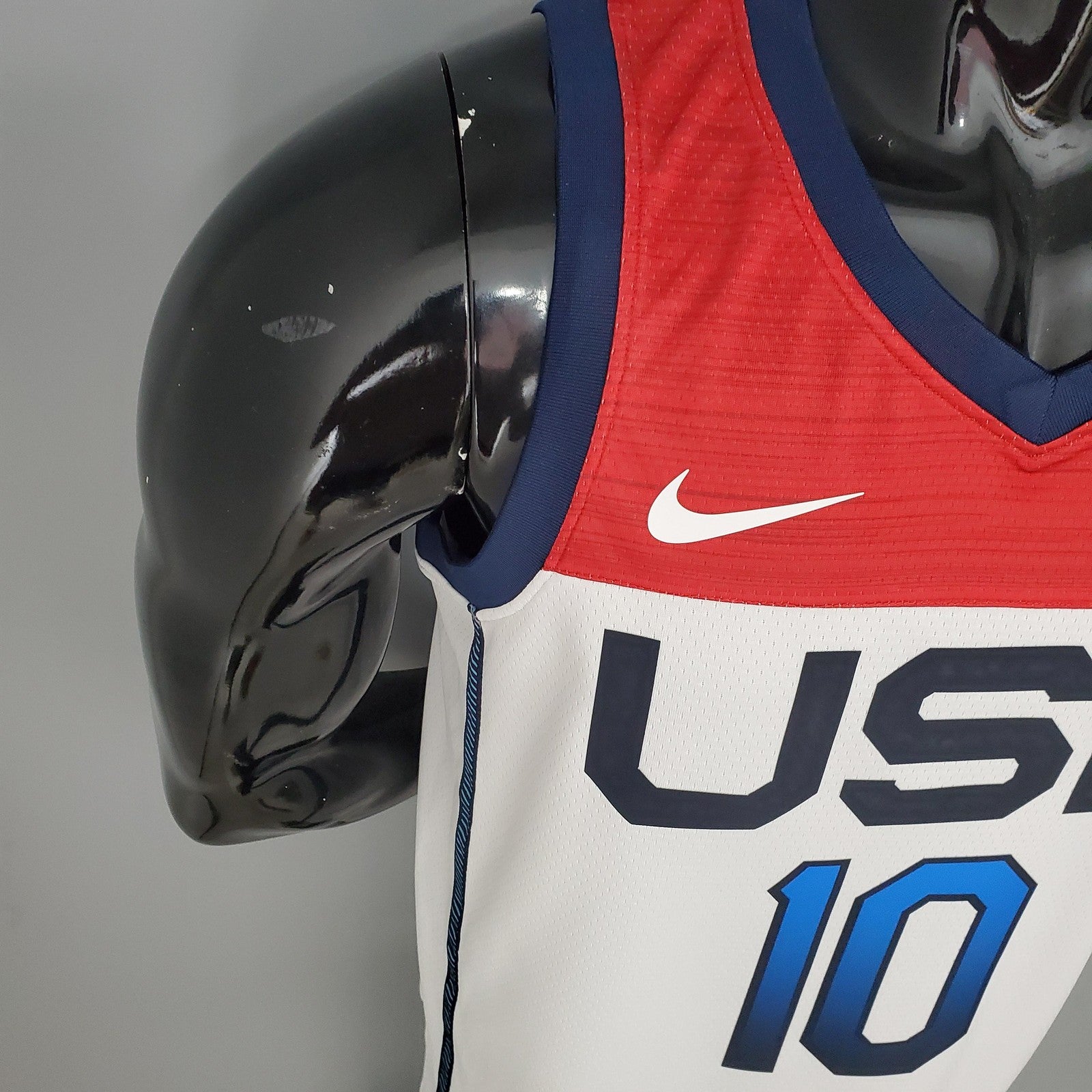 2021 Olympic Games Tatum#10 Usa Team Usa White Red Nba Jersey