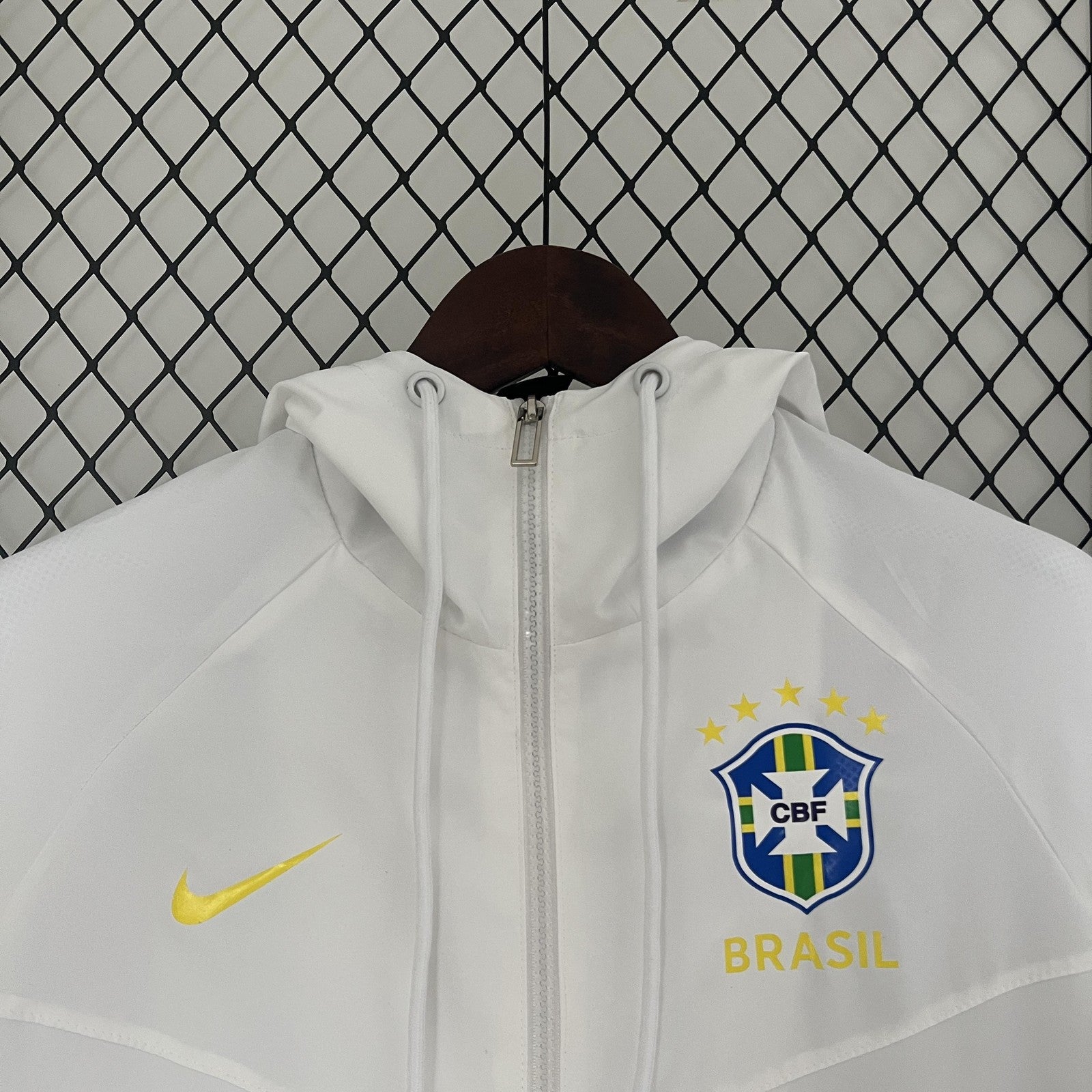 2024 Brazil Windbreaker White