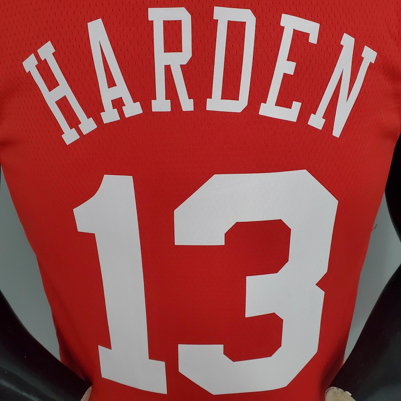Harden#13 Rockets Retro Red Nba Jersey