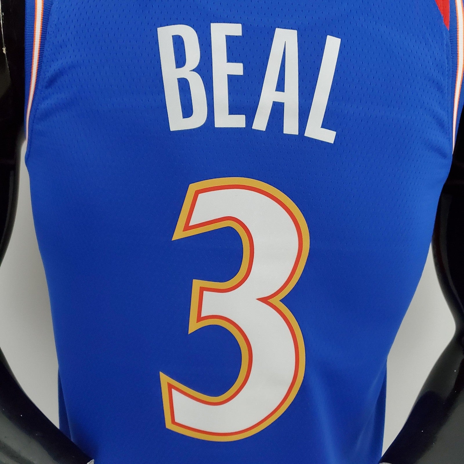 2022 Washington Wizards Beal#3 Talent City Edition Blue Red Nba Jersey