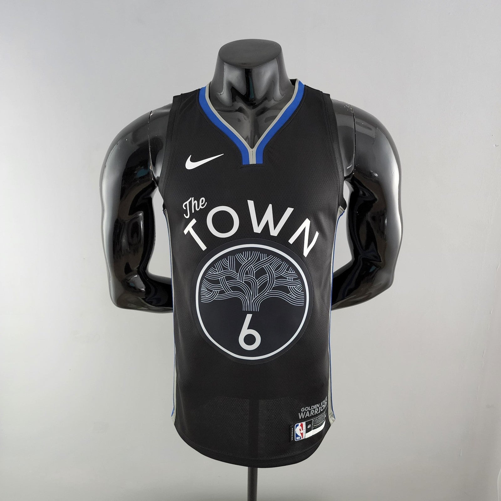 2020 Young #6 Warriors City Edition Black and Grey Nba Jersey