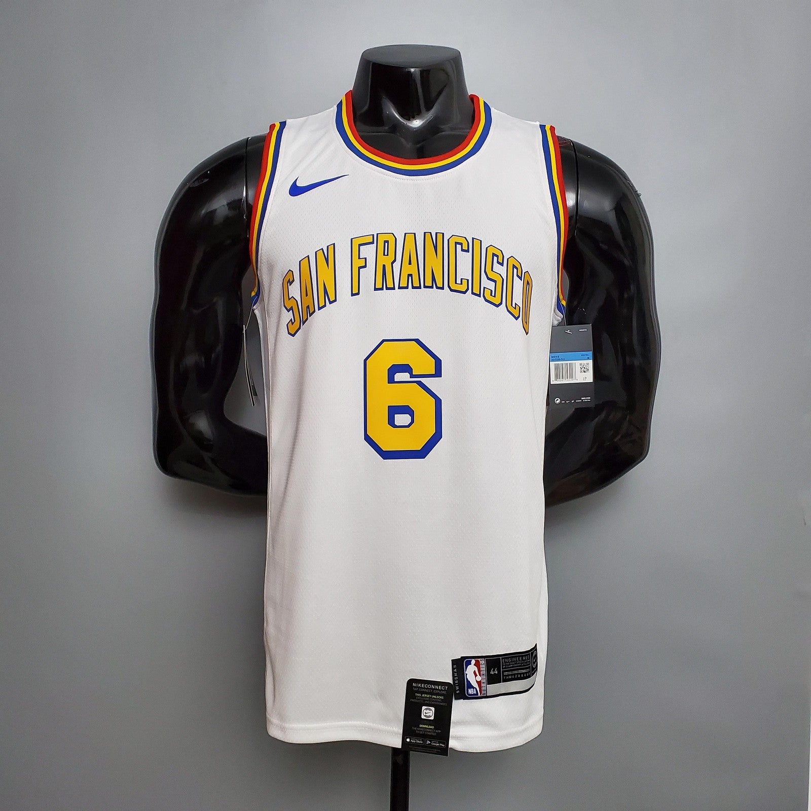 Warriors San Francisco Young#6 White