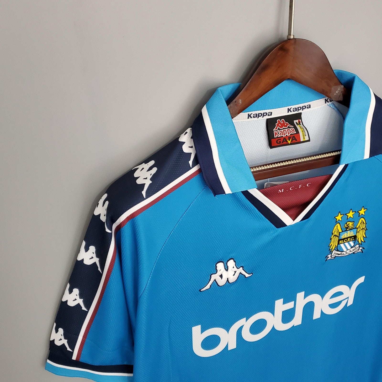Retro Manchester City 97 99 Home